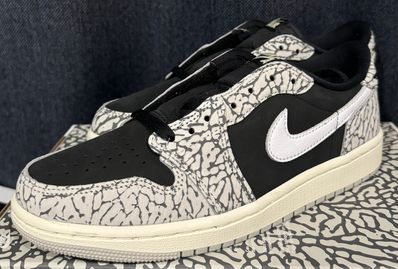 Nike Women's Air Jordan 1 Retro Low OG "Black Cement"