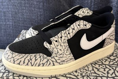 Nike Women's Air Jordan 1 Retro Low OG "Black Cement"