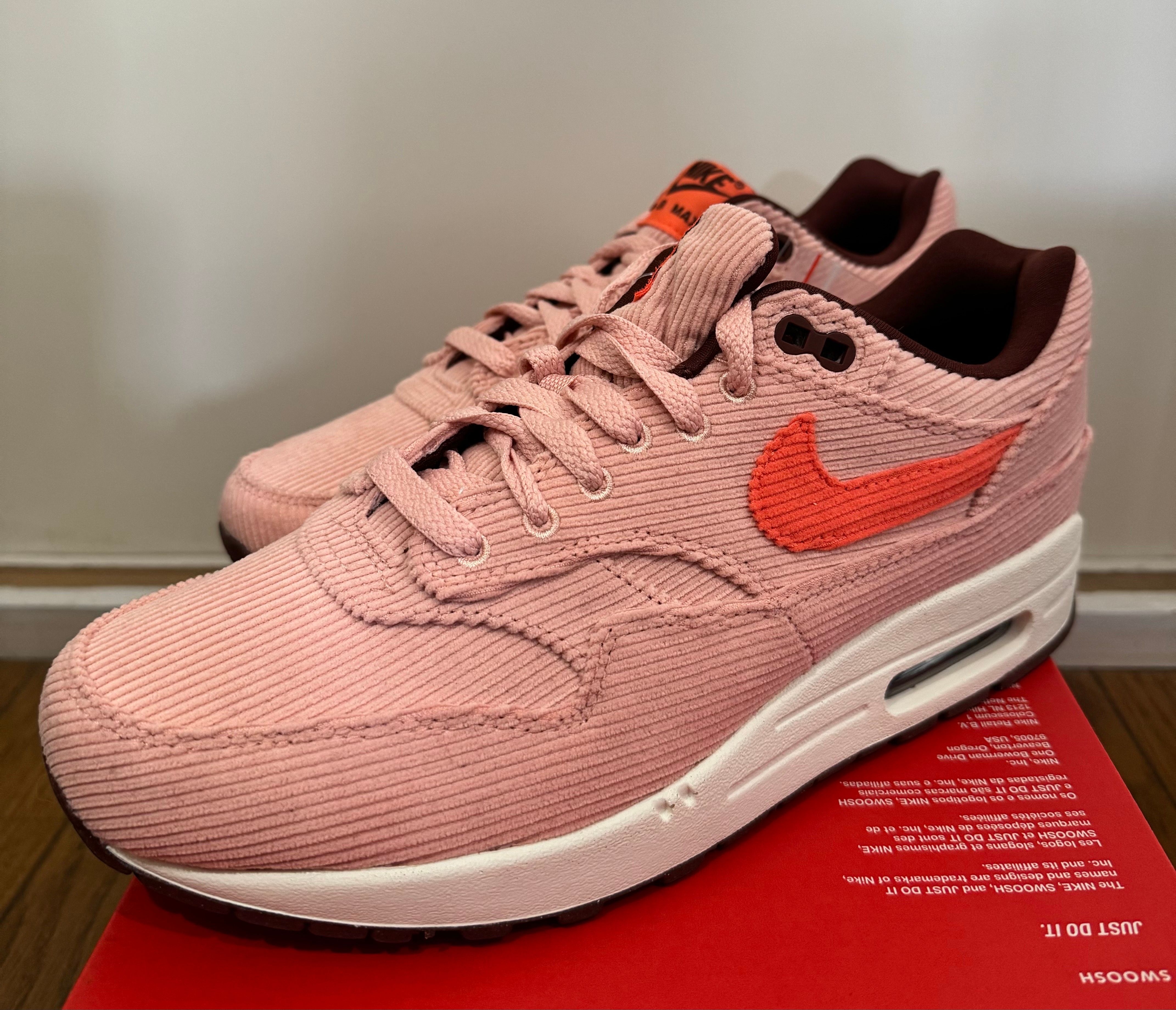 Nike Air Max 1 PRM "Coral Stardust Corduroy"
