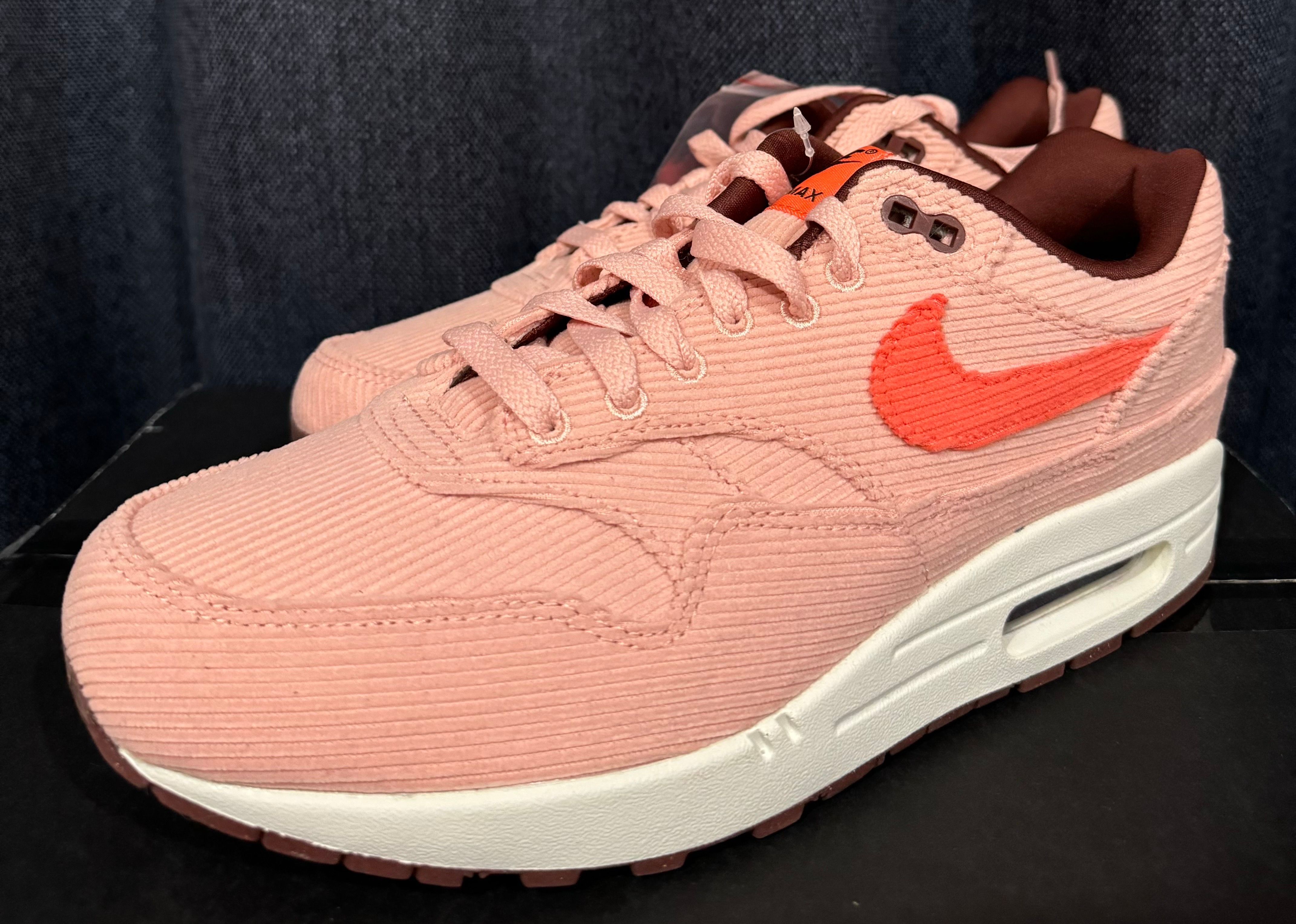 Nike Air Max 1 PRM "Coral Stardust Corduroy"