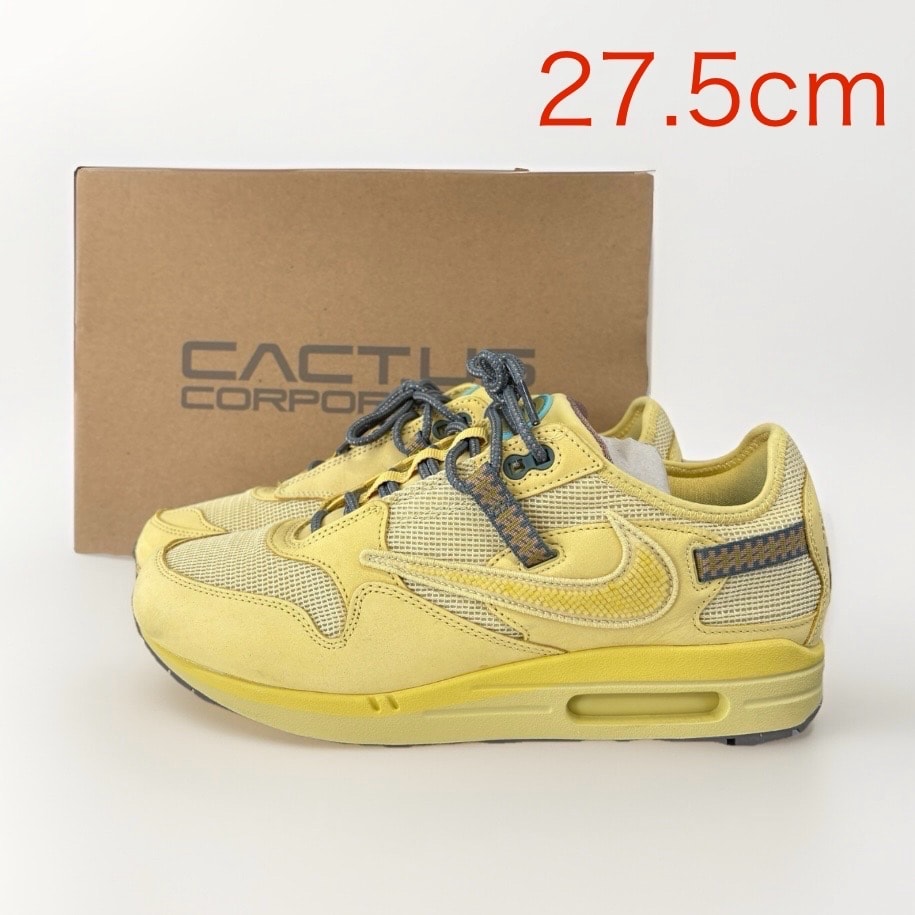 Travis Scott × Nike Air Max 1 "CACT.US Gold"