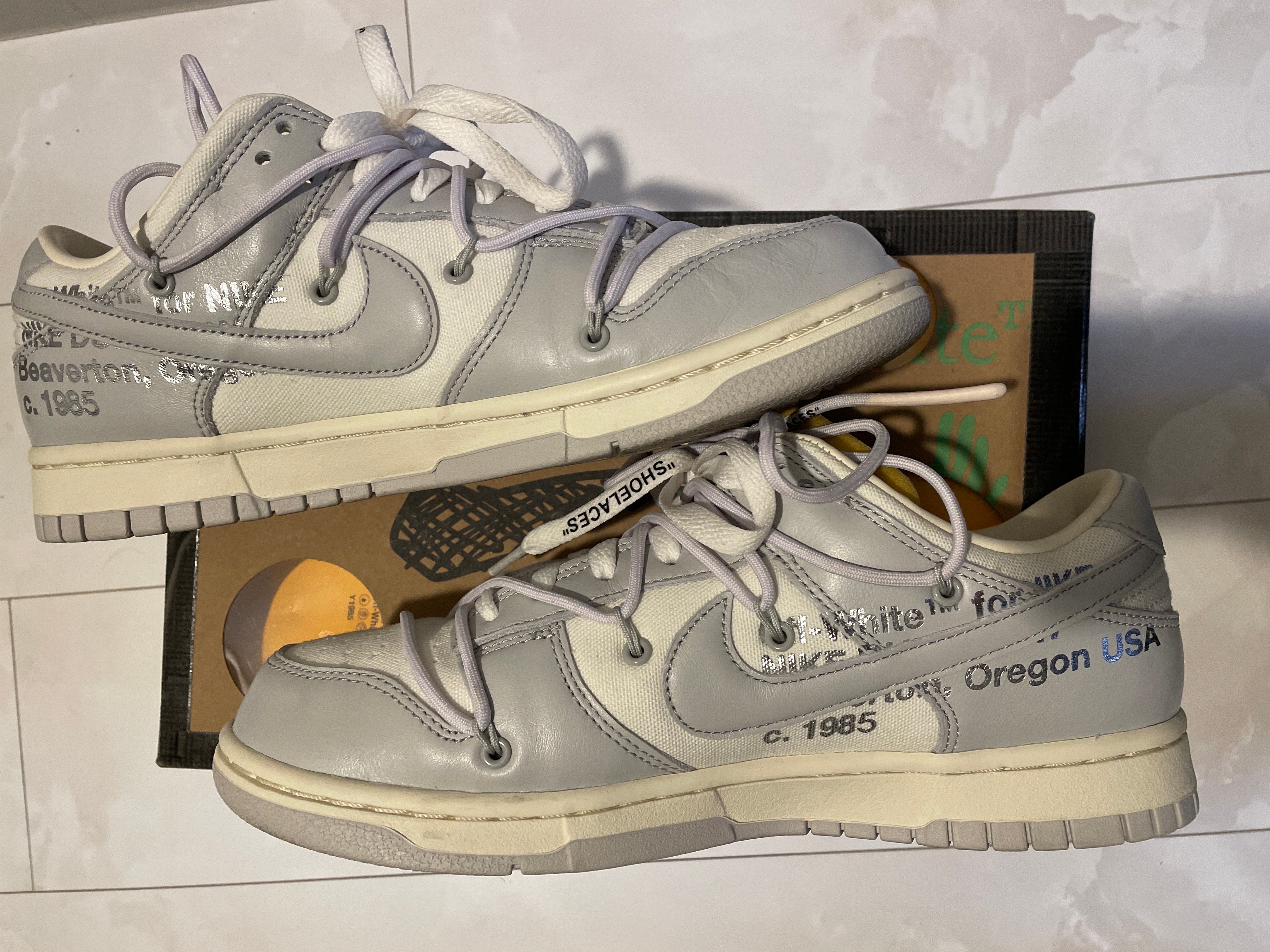 Off-White × Nike Dunk Low 1 of 50 "Lot.49"