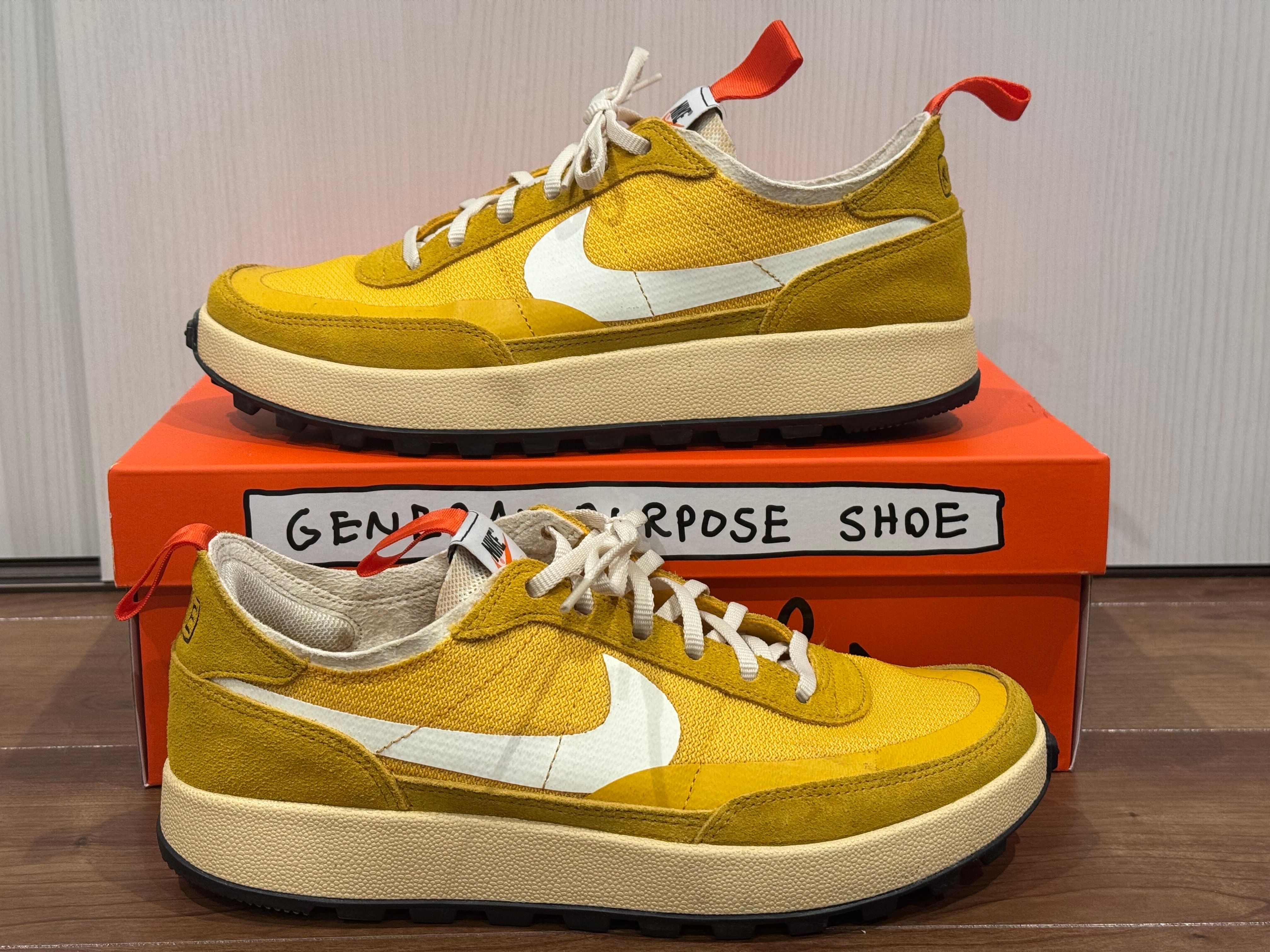 Tom Sachs × NikeCraft Women's General Purpose Shoe "Yellow / Archive"