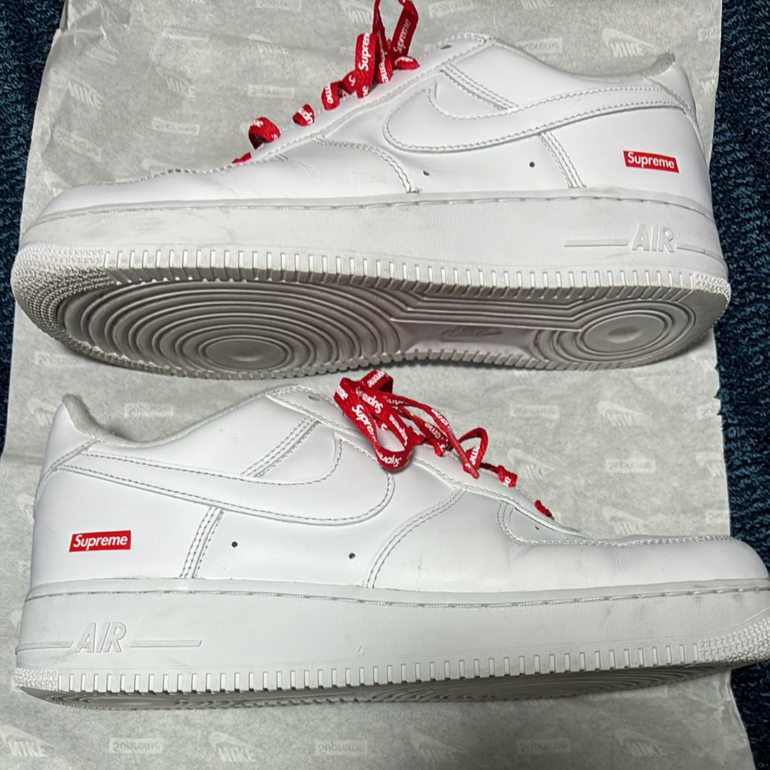 Supreme × Nike Air Force 1 Low "White"