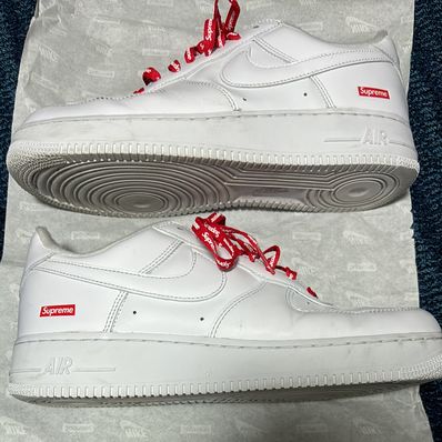 Supreme × Nike Air Force 1 Low "White"