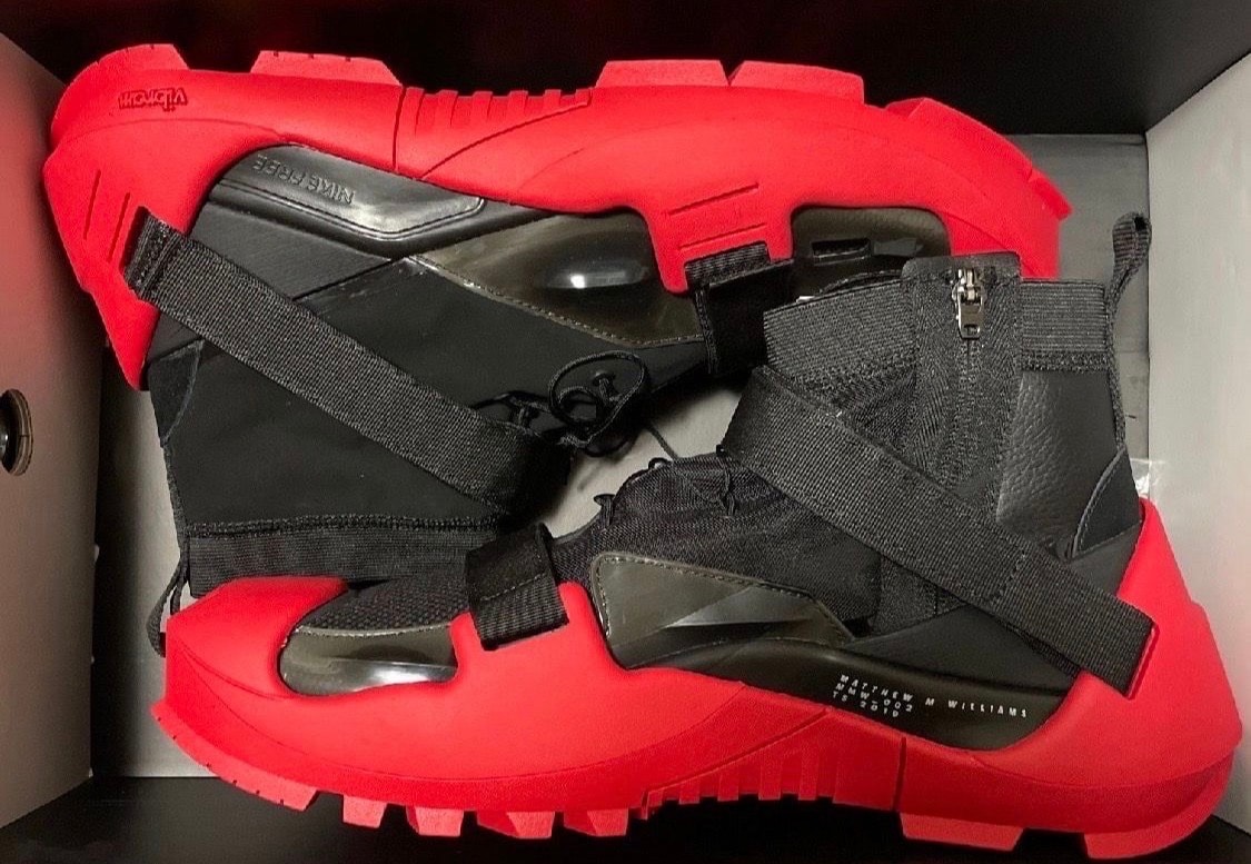 MATTHE M WILLIAMS × NIKE FREE TR FLYKNIT 3 "BRED"