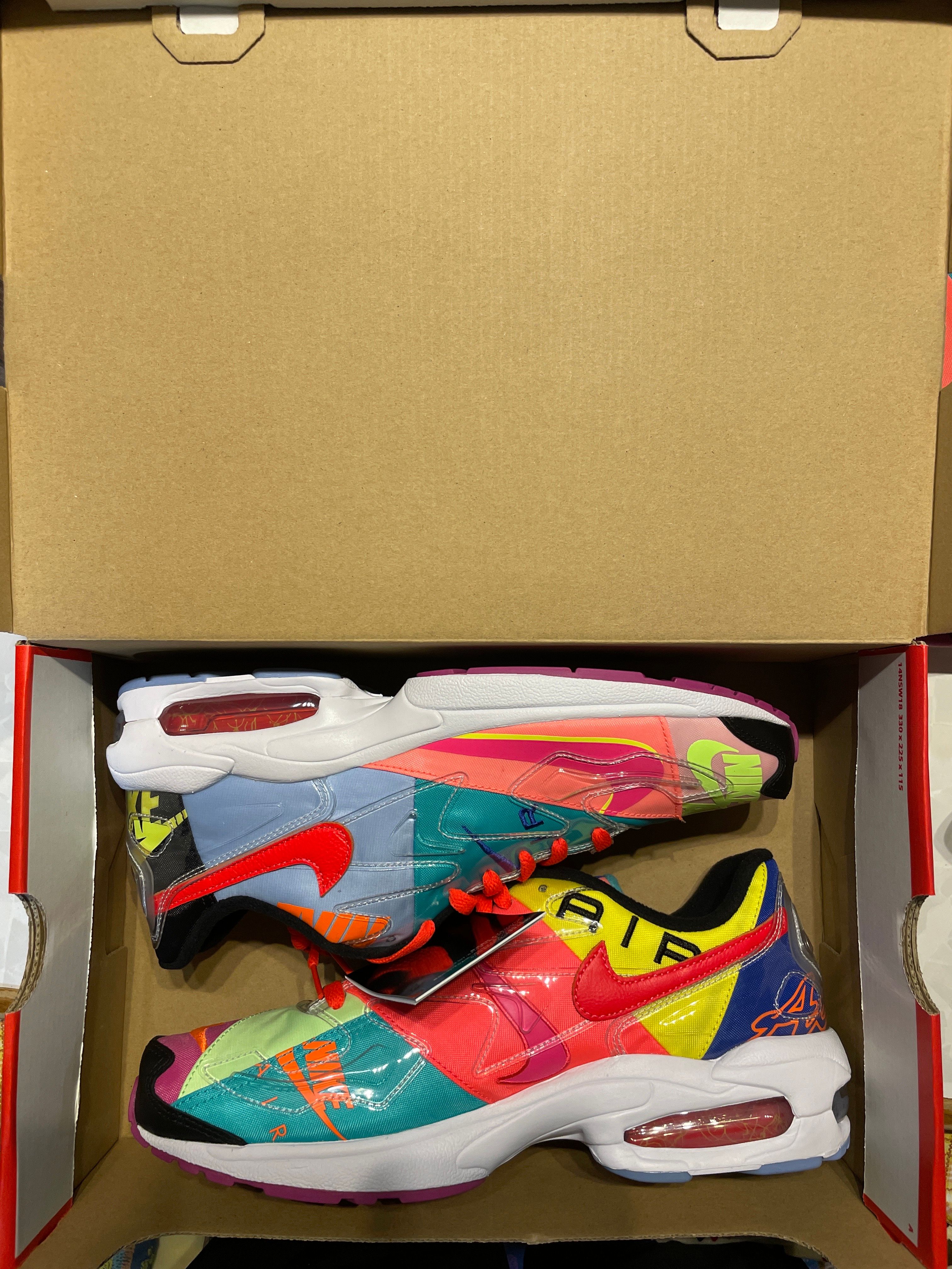 atmos × Nike Air Max 2 Light "Multi" (BV7406-001/CJ6200-001)