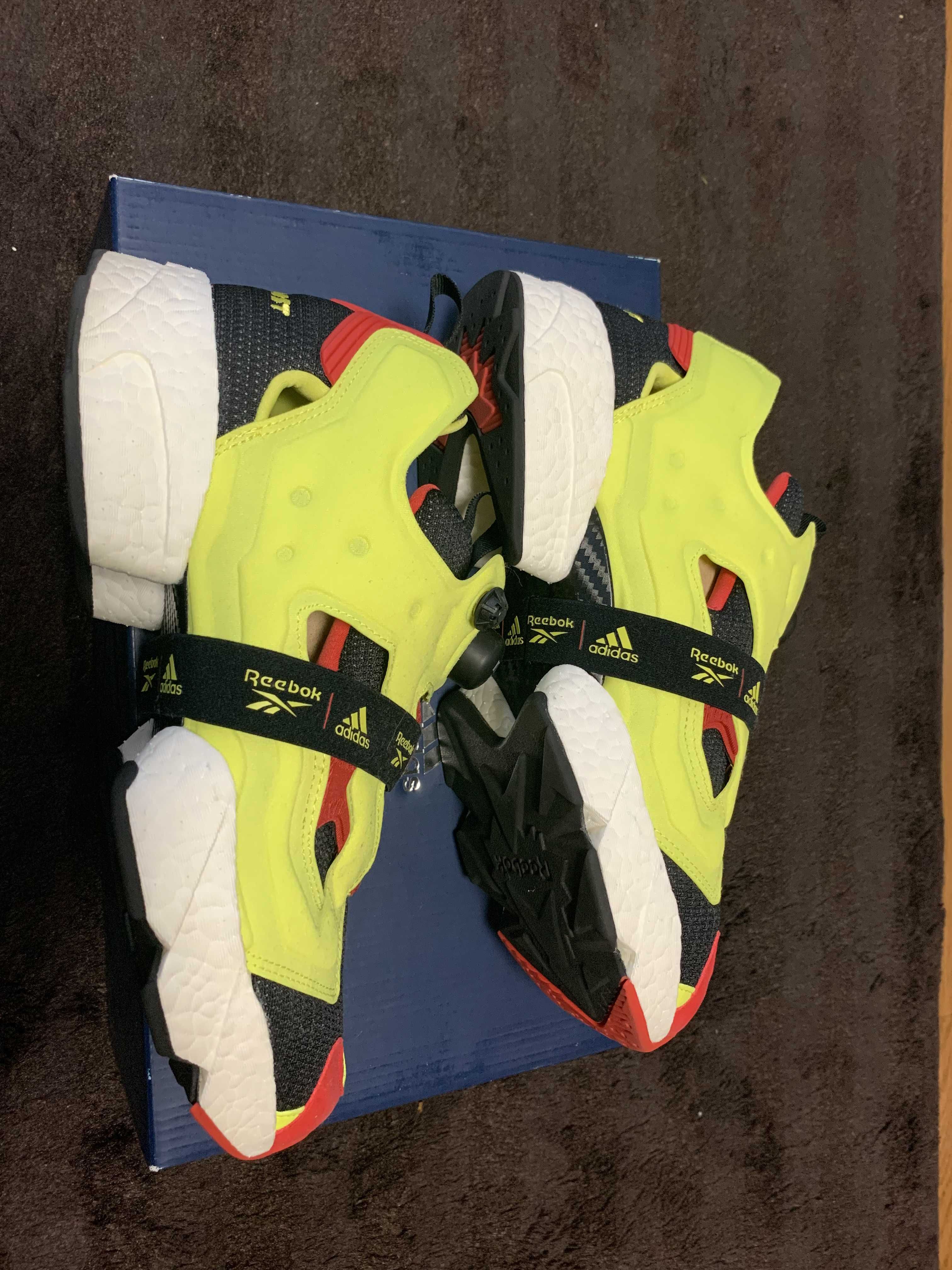 ADIDAS × REEBOK INSTAPUMP FURY BOOST OG "YELLOW/RED"