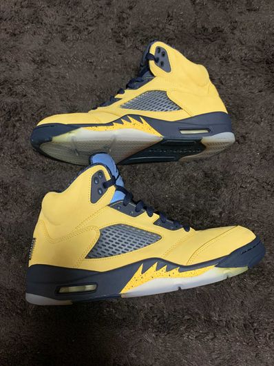 NIKE AIR JORDAN 5 "MICHIGAN"