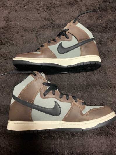 Nike SB Dunk High Pro "Baroque Brown/Black-Brun"