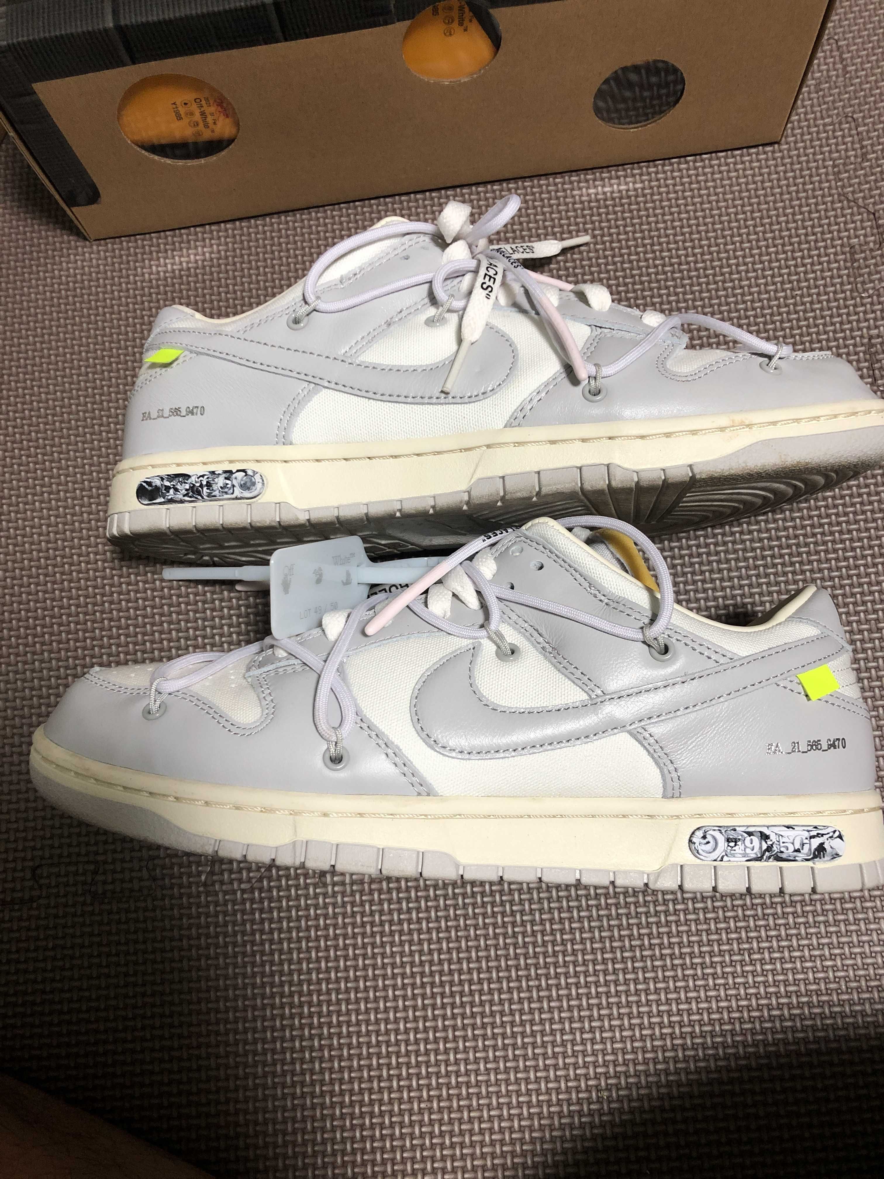 Off-White × Nike Dunk Low 1 of 50 "Lot.49"