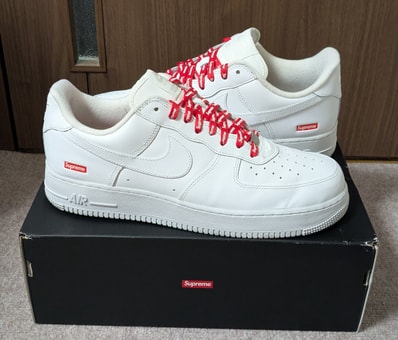 Supreme × Nike Air Force 1 Low "White"