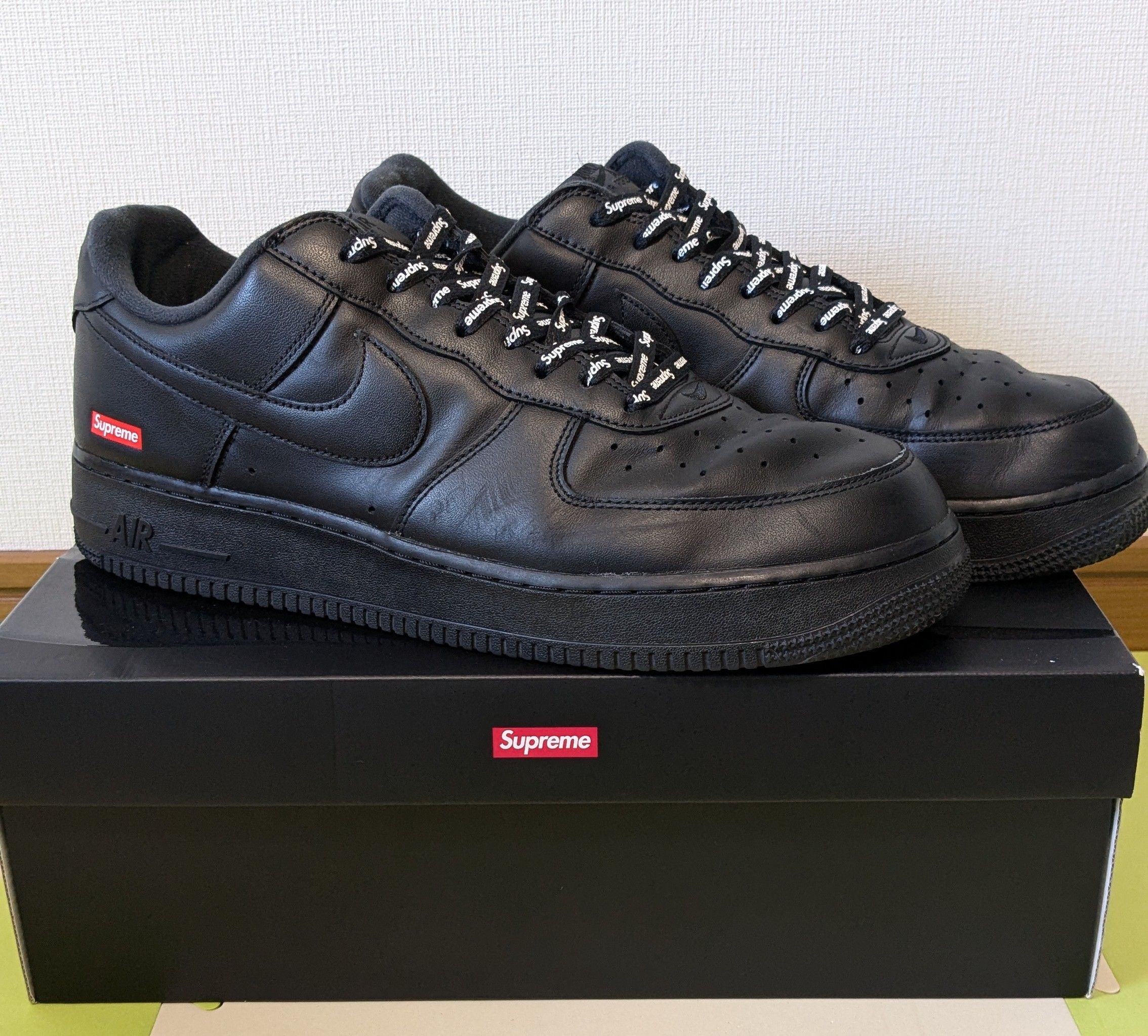 Supreme × Nike Air Force 1 Low "Black"