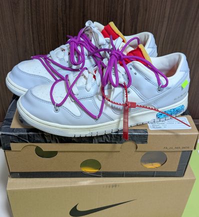 Off-White × Nike Dunk Low 1 of 50 "Lot.45"