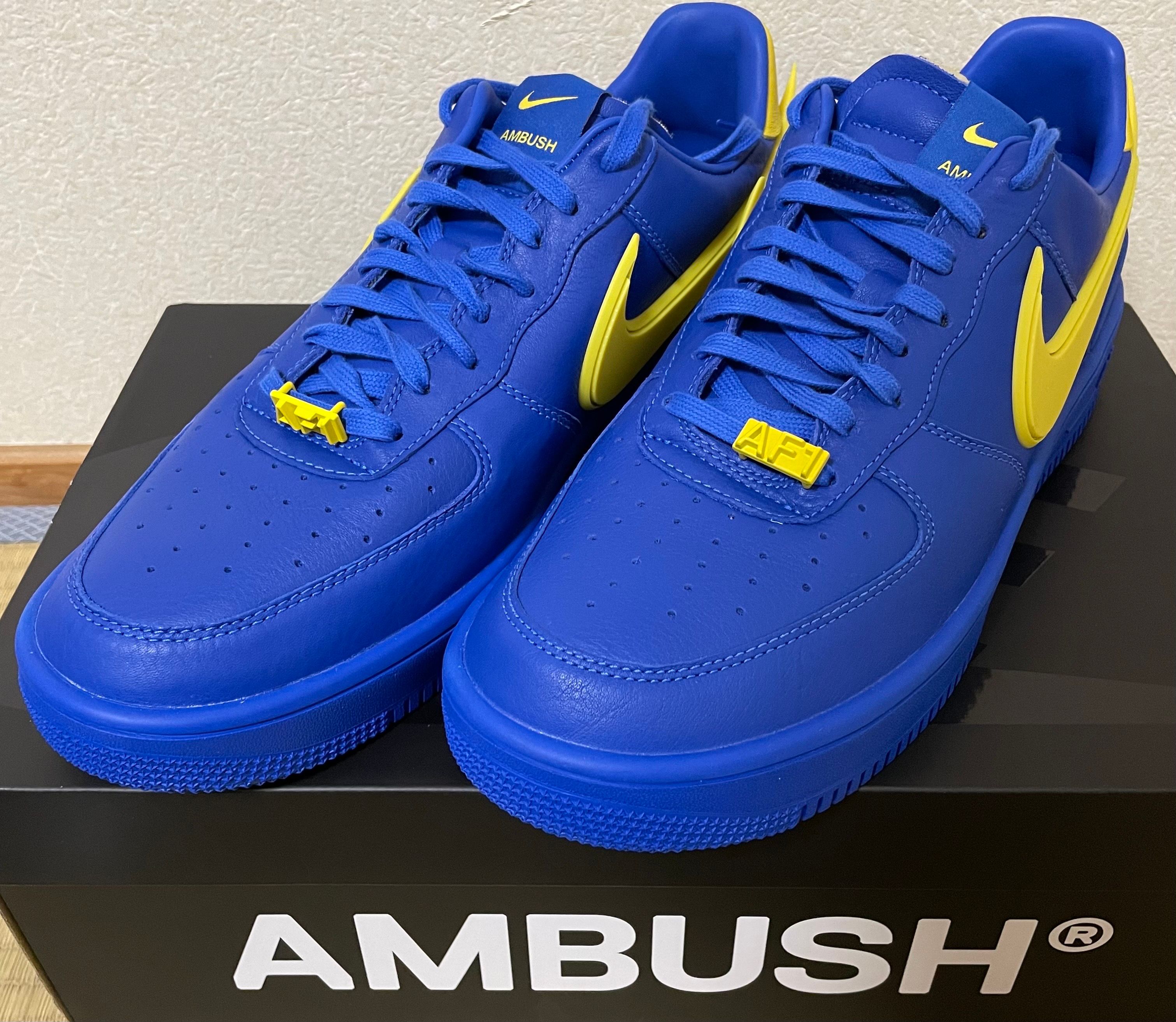 AMBUSH × Nike Air Force 1 Low "Game Royal and Vivid Sulfur"