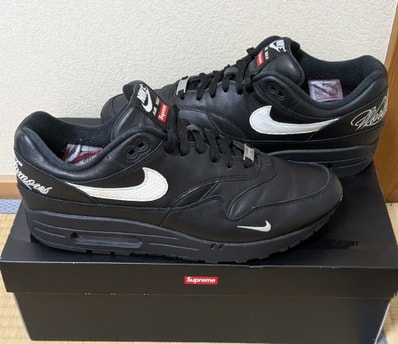 Supreme × Nike Air Max 1 '87 SP "Black" (25SS Week4)