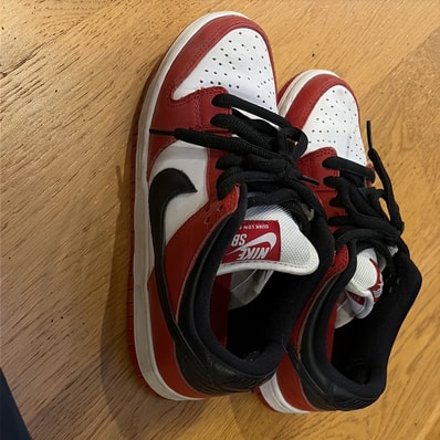 Nike SB Dunk Low Pro "J-Pack Chicago/Varsity Red and White"