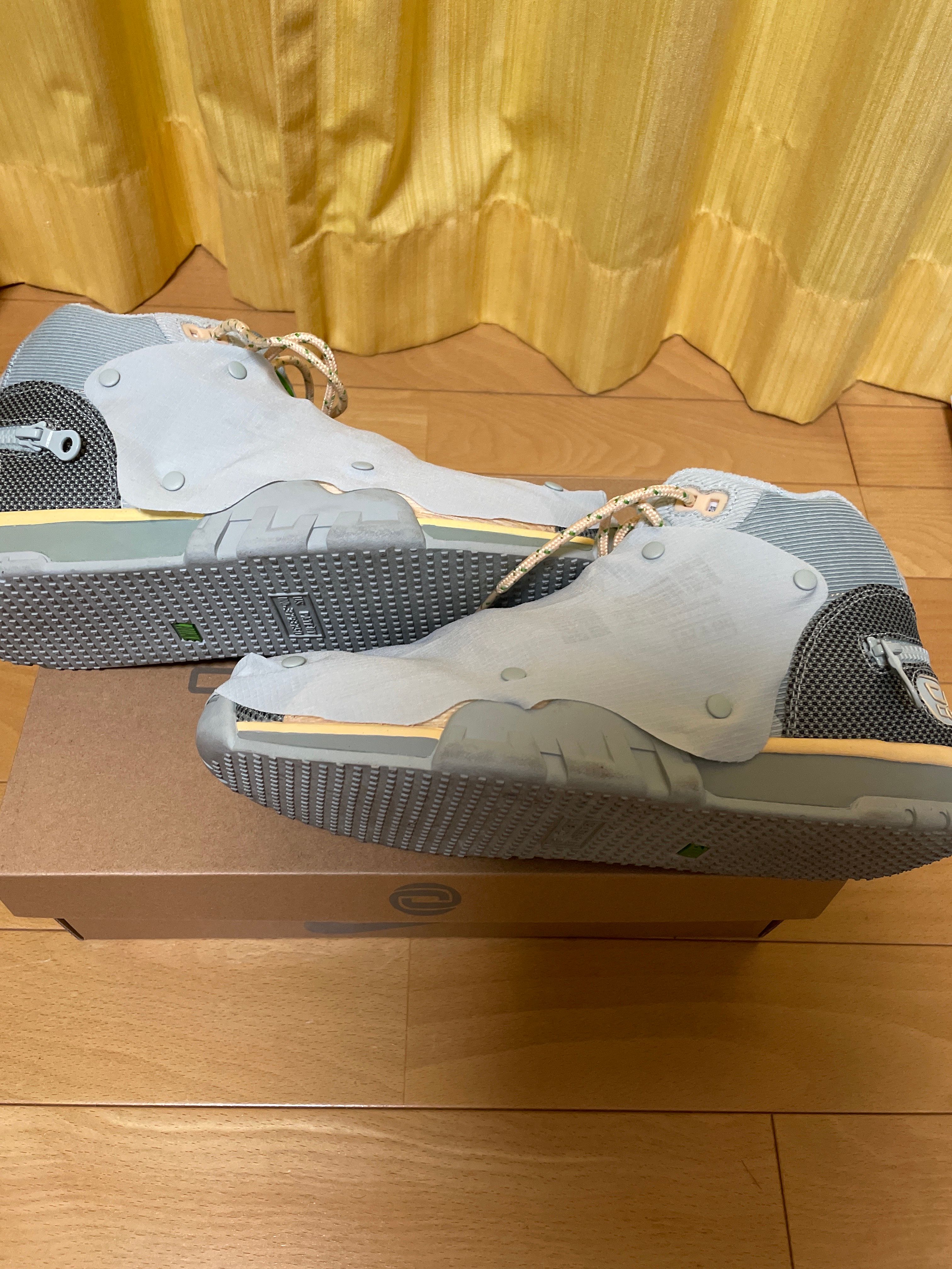Travis Scott × Nike Air Trainer 1 SP "Grey Haze and Dusty Sage"