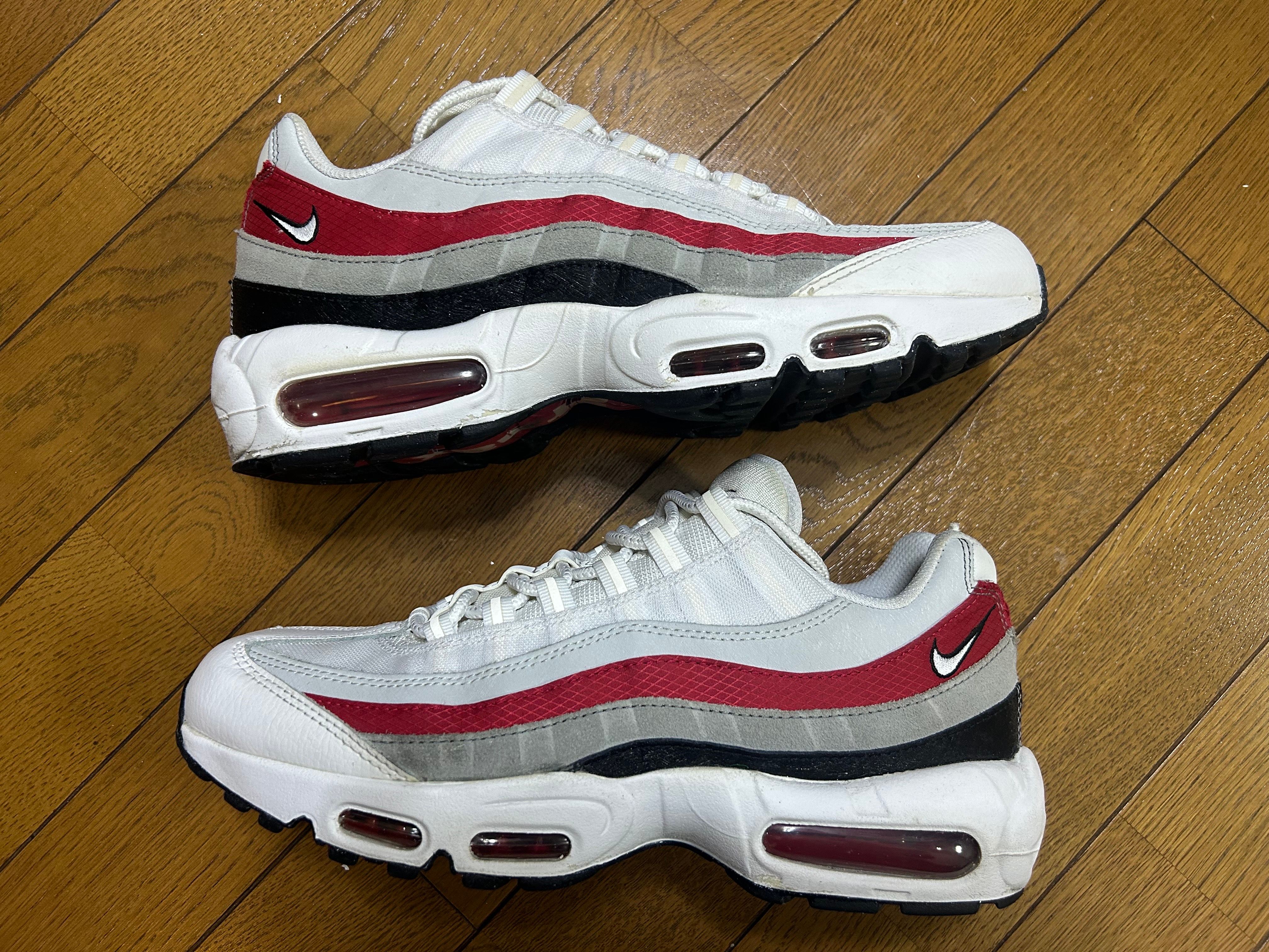 Nike Air Max 95 "White/Red/Grey"