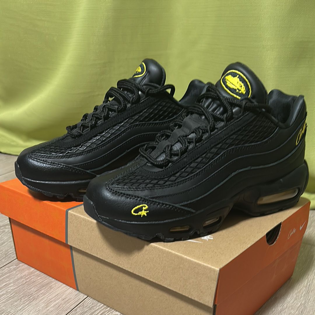 Corteiz × Nike Air Max 95 "Black and Tour Yellow"