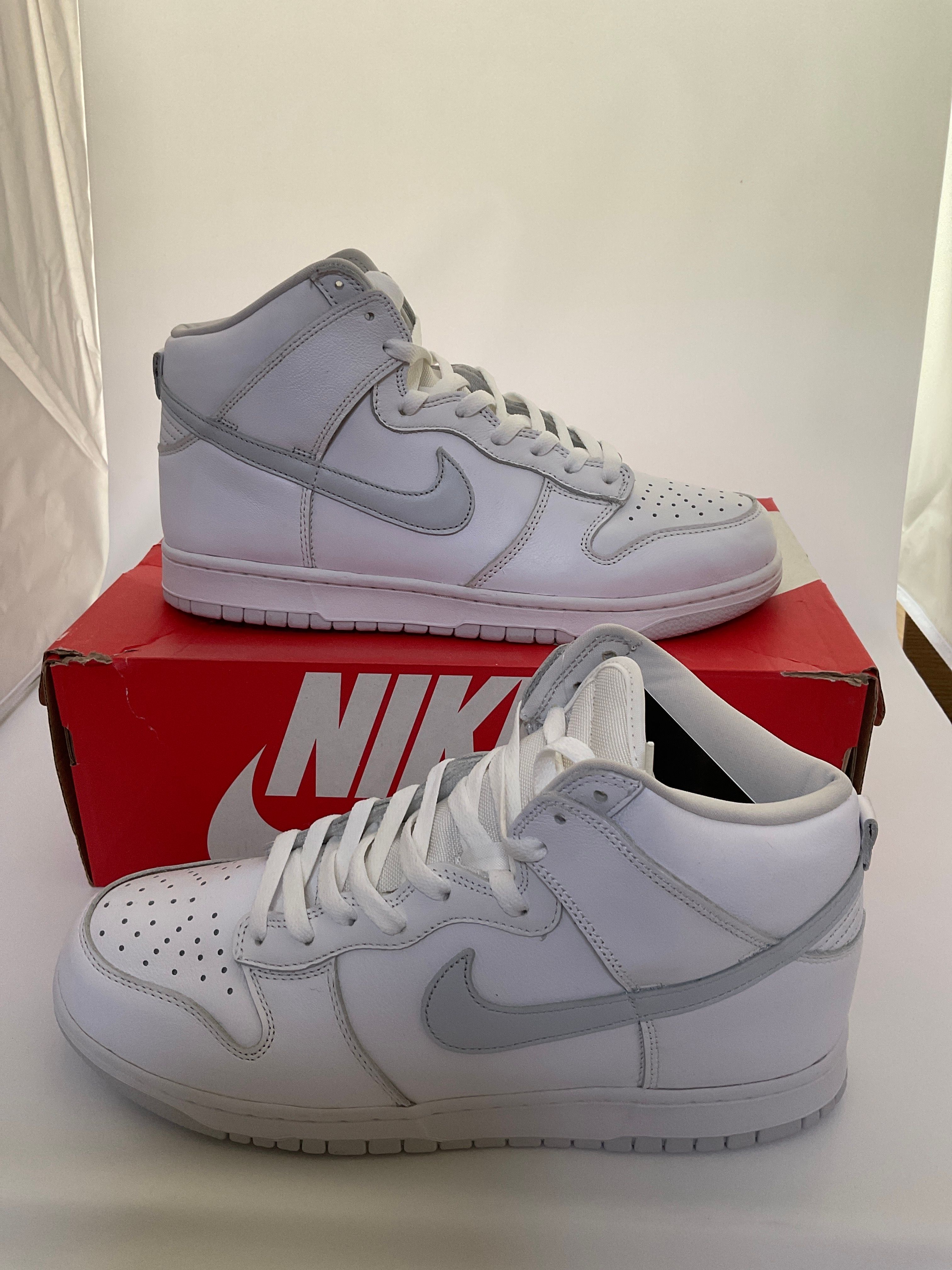 Nike Dunk High "Pure Platinum"