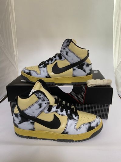 Nike Dunk High "Black Acid Wash"