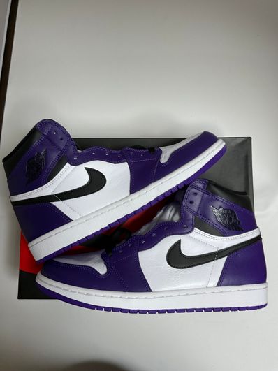 Nike Air Jordan 1 Retro High OG "Court Purple White/Black" (2020)