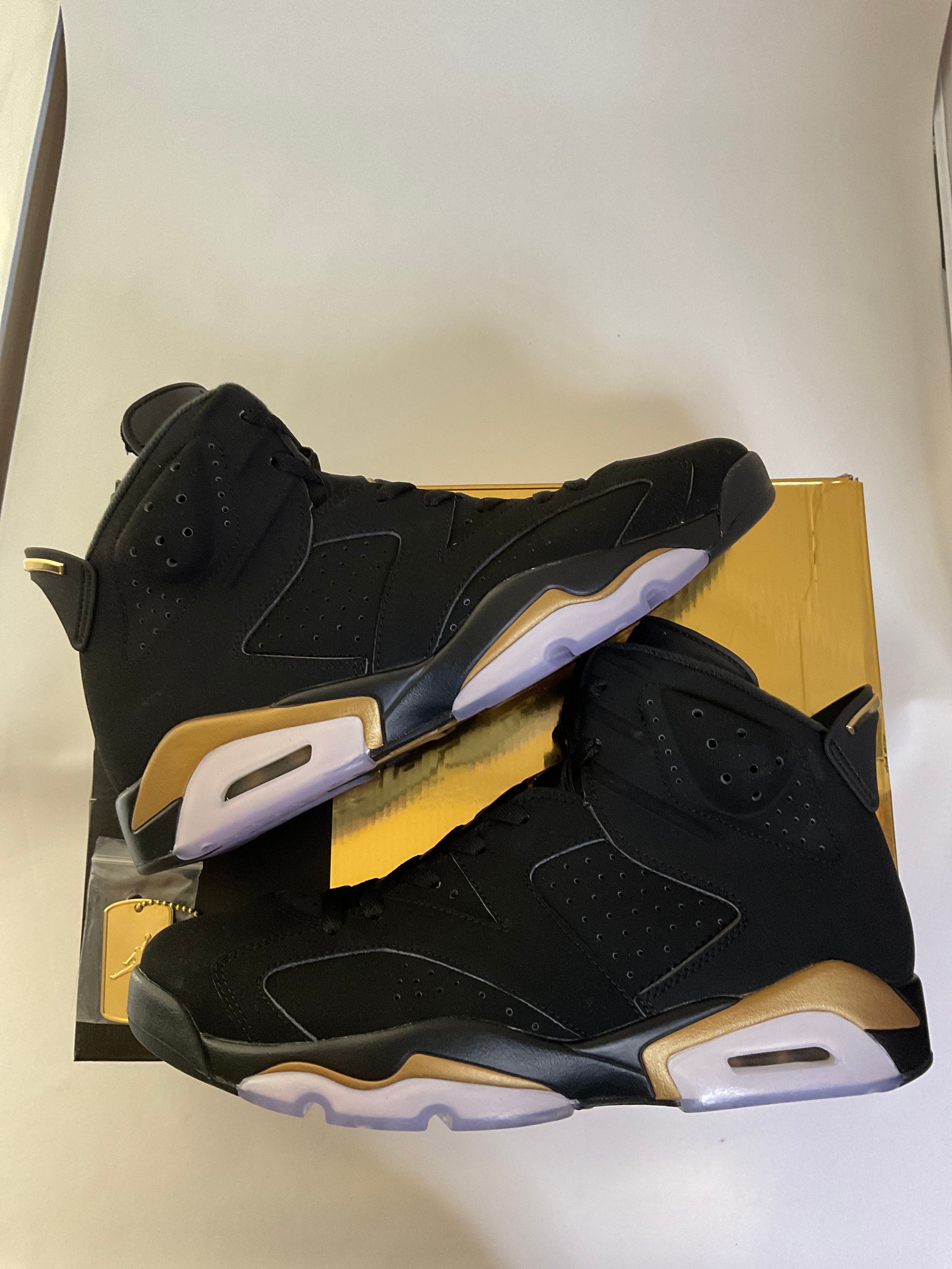 Nike Air Jordan 6 DMP "Black/Metallic Gold" (2020)  