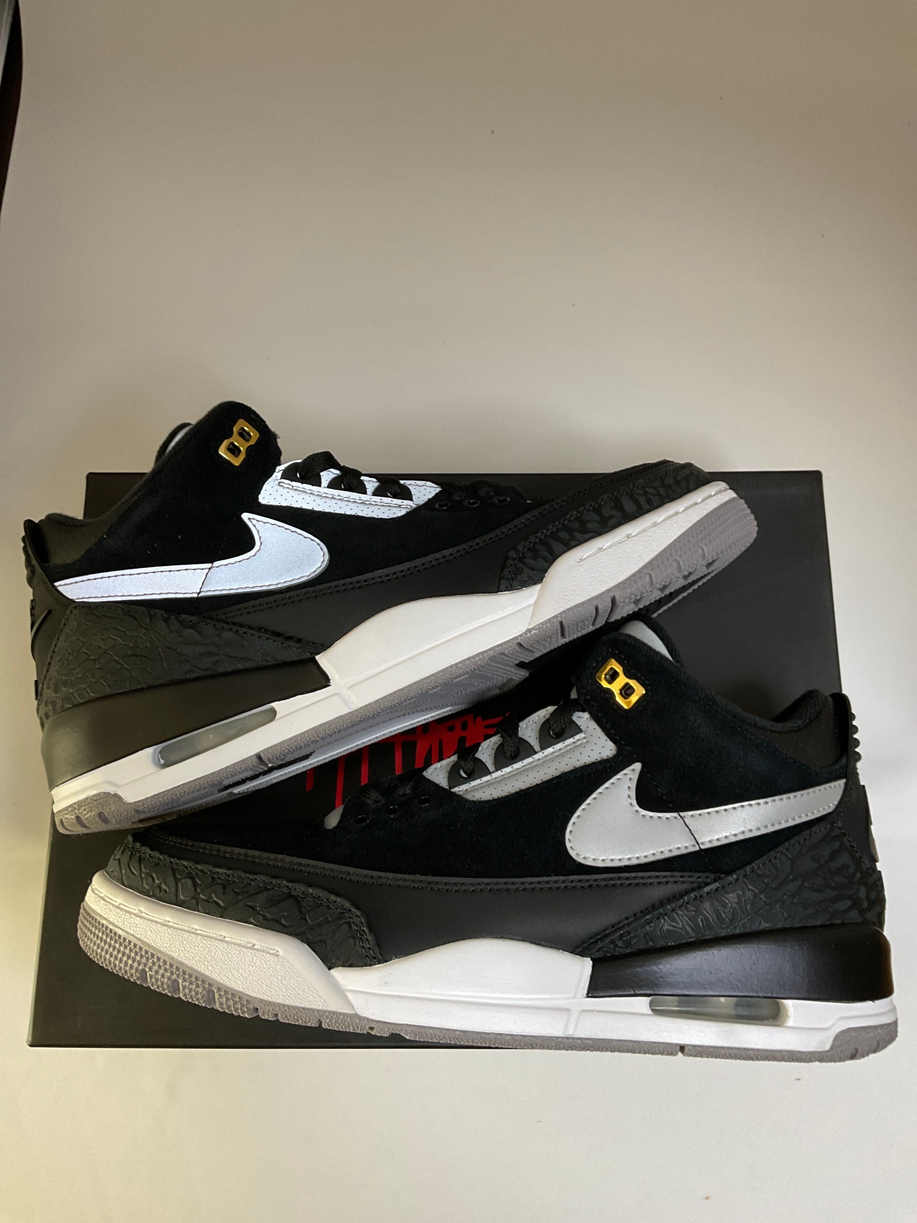 Nike Air Jordan 3 Retro Tinker "Black/Cement Grey"