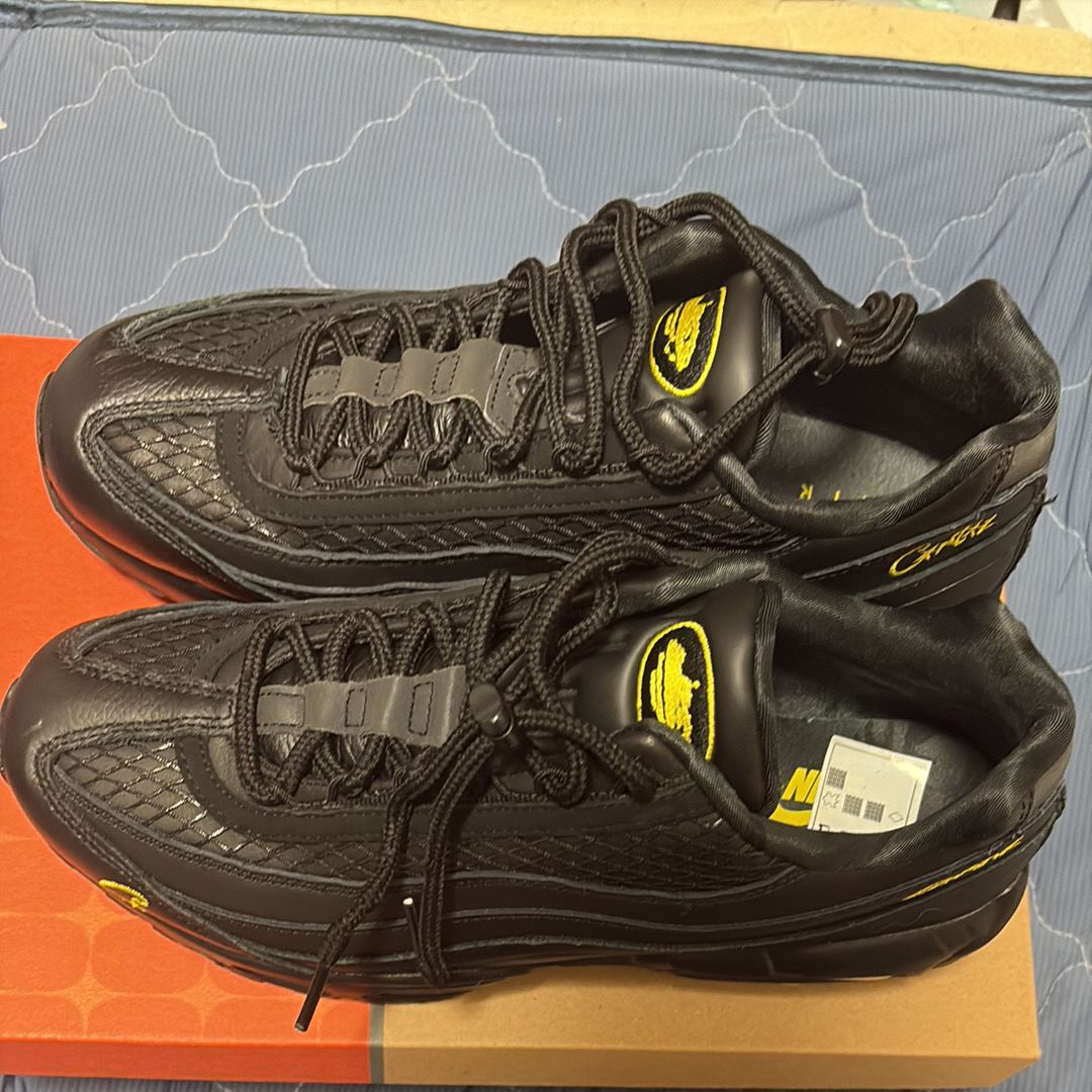 Corteiz × Nike Air Max 95 "Black and Tour Yellow"