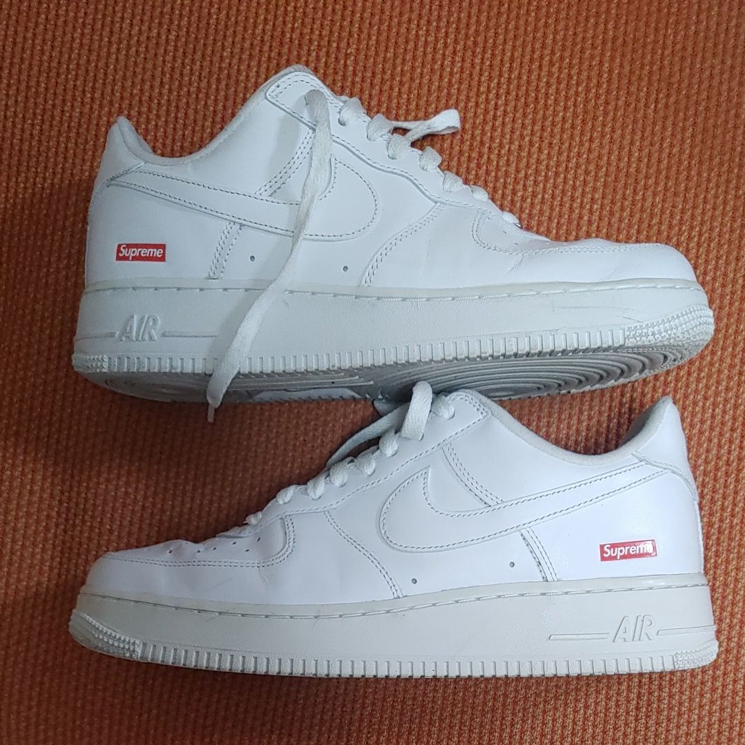 Supreme × Nike Air Force 1 Low "White"