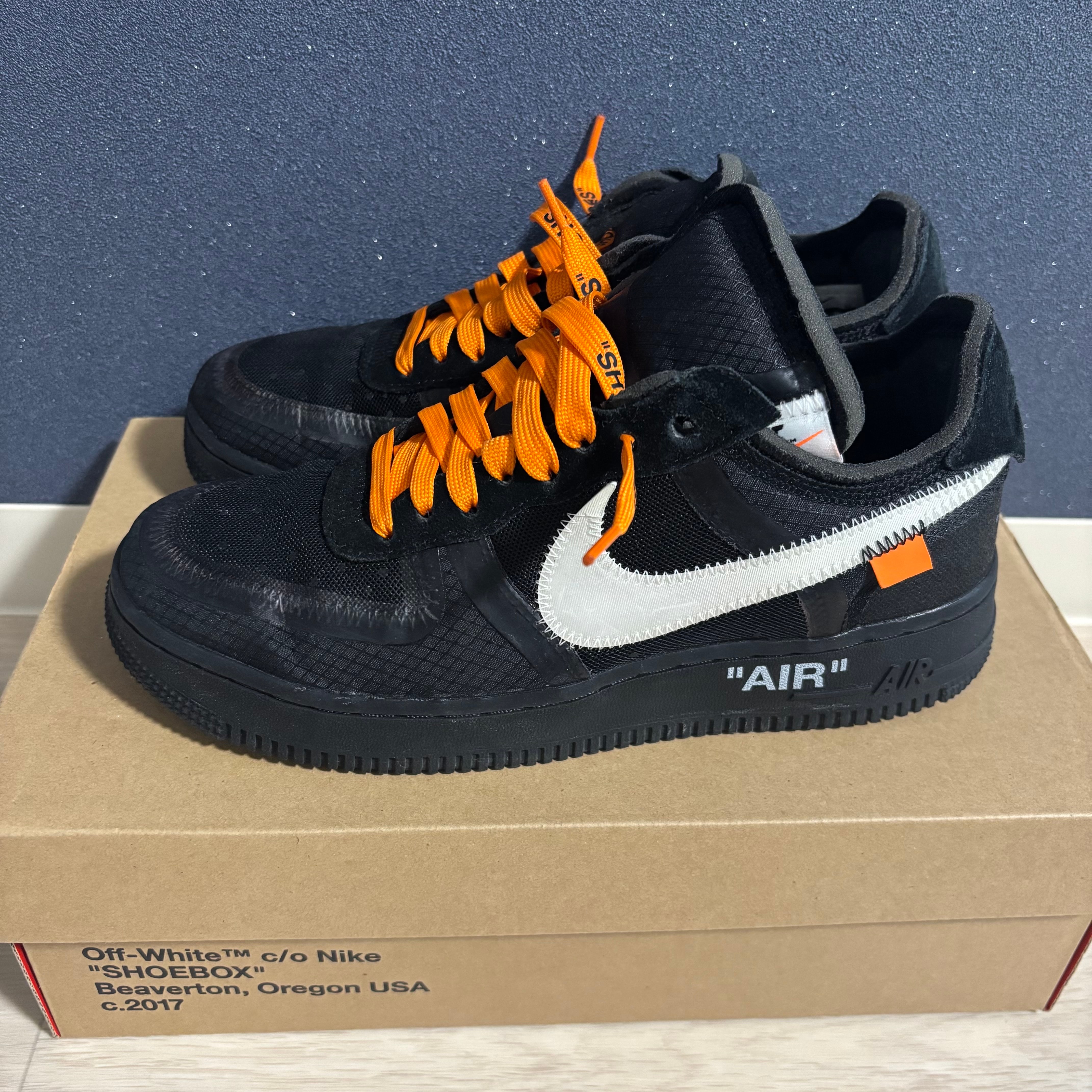 Off-White × Nike Air Force 1 Low "Black"