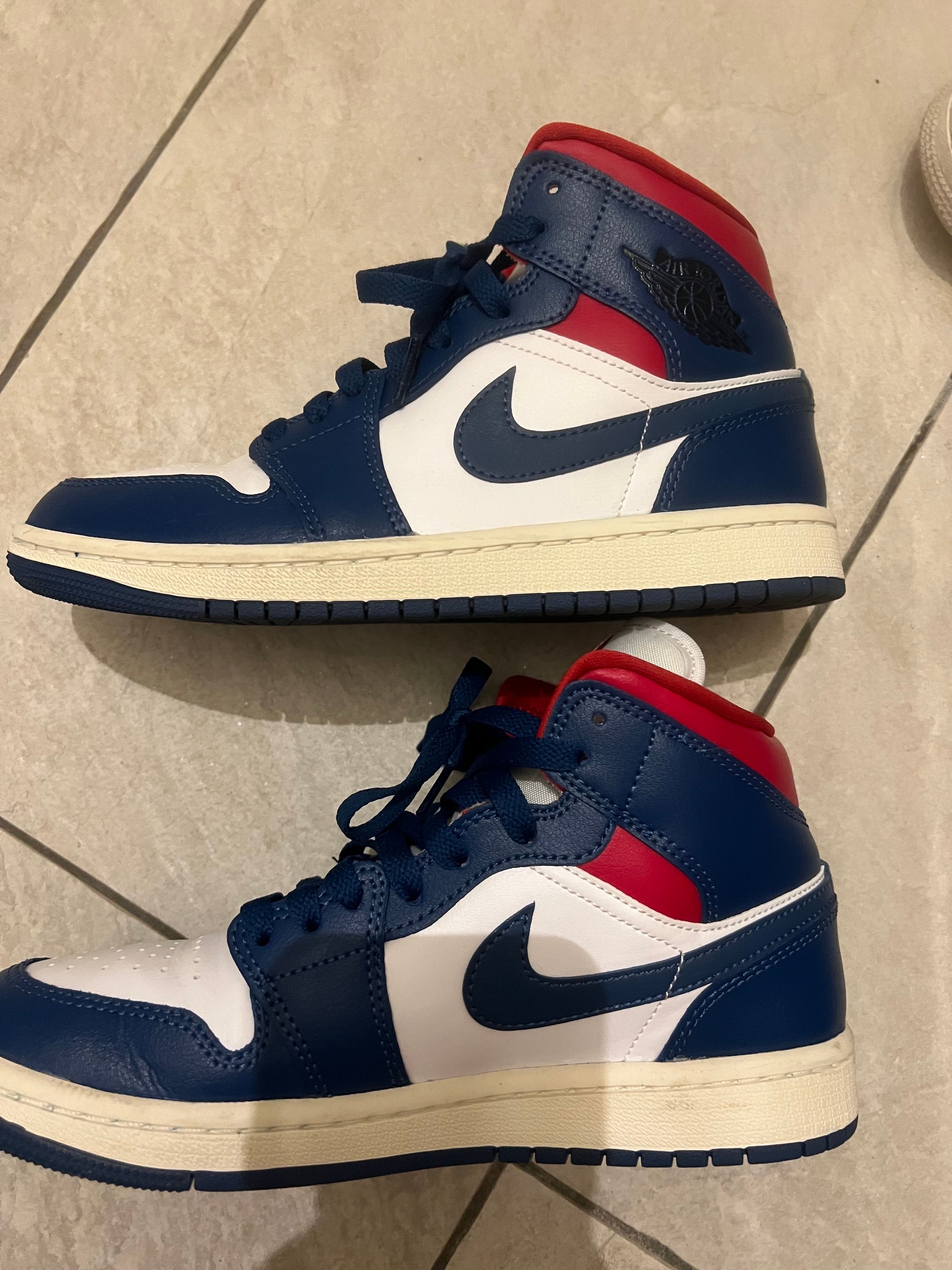 Nike Women's Air Jordan 1 Mid "French Blue"