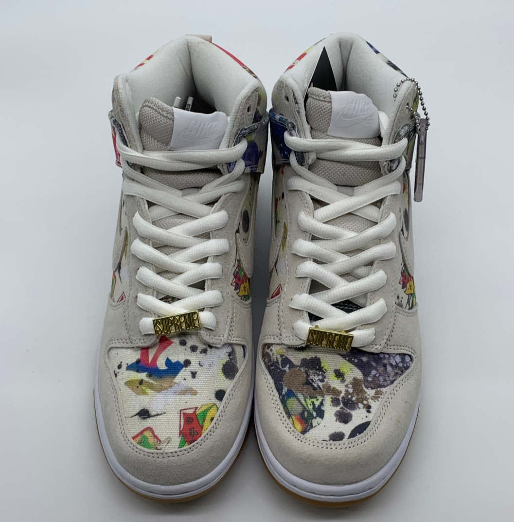 Supreme × Nike SB Dunk High "Rammellzee"