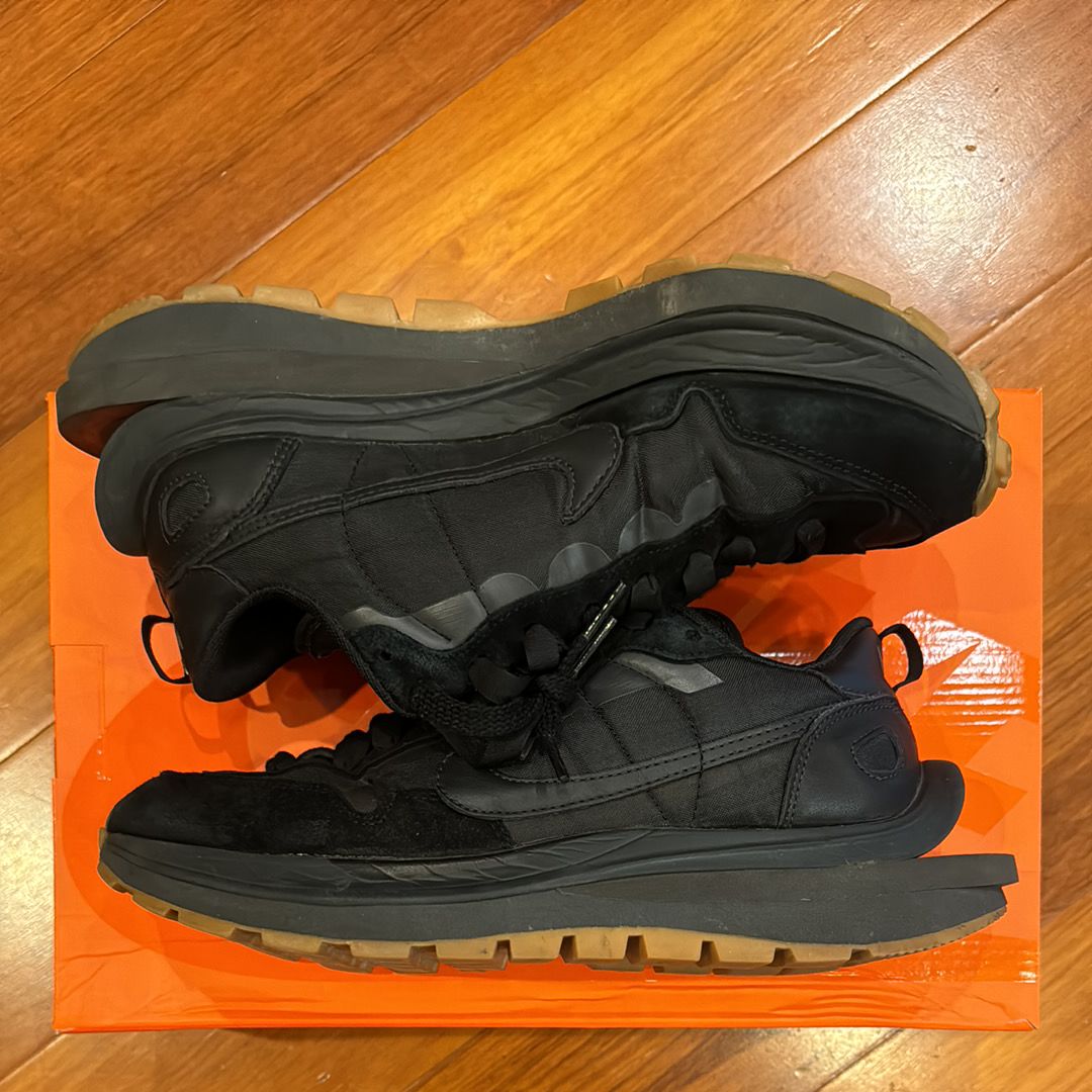 sacai × Nike VaporWaffle "Black Gum"