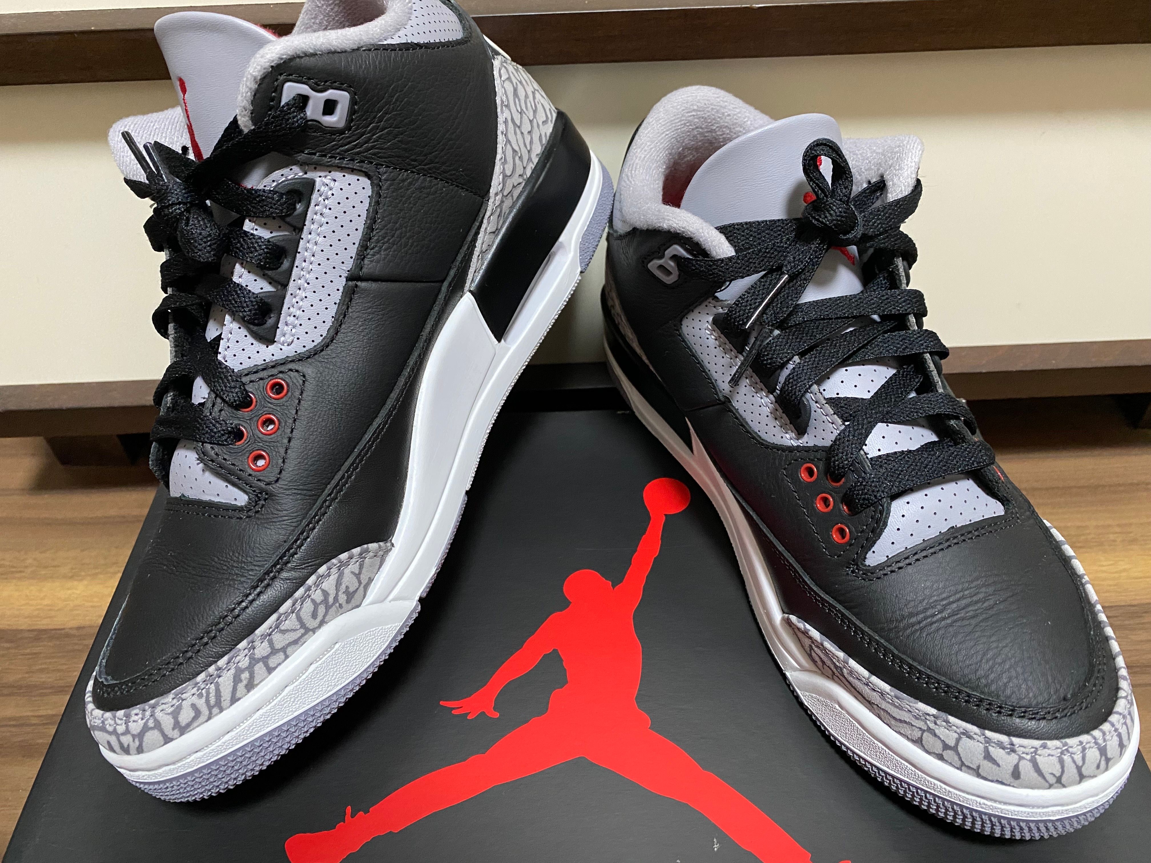 Nike Air Jordan 3 Retro "Black Cement" (2024)