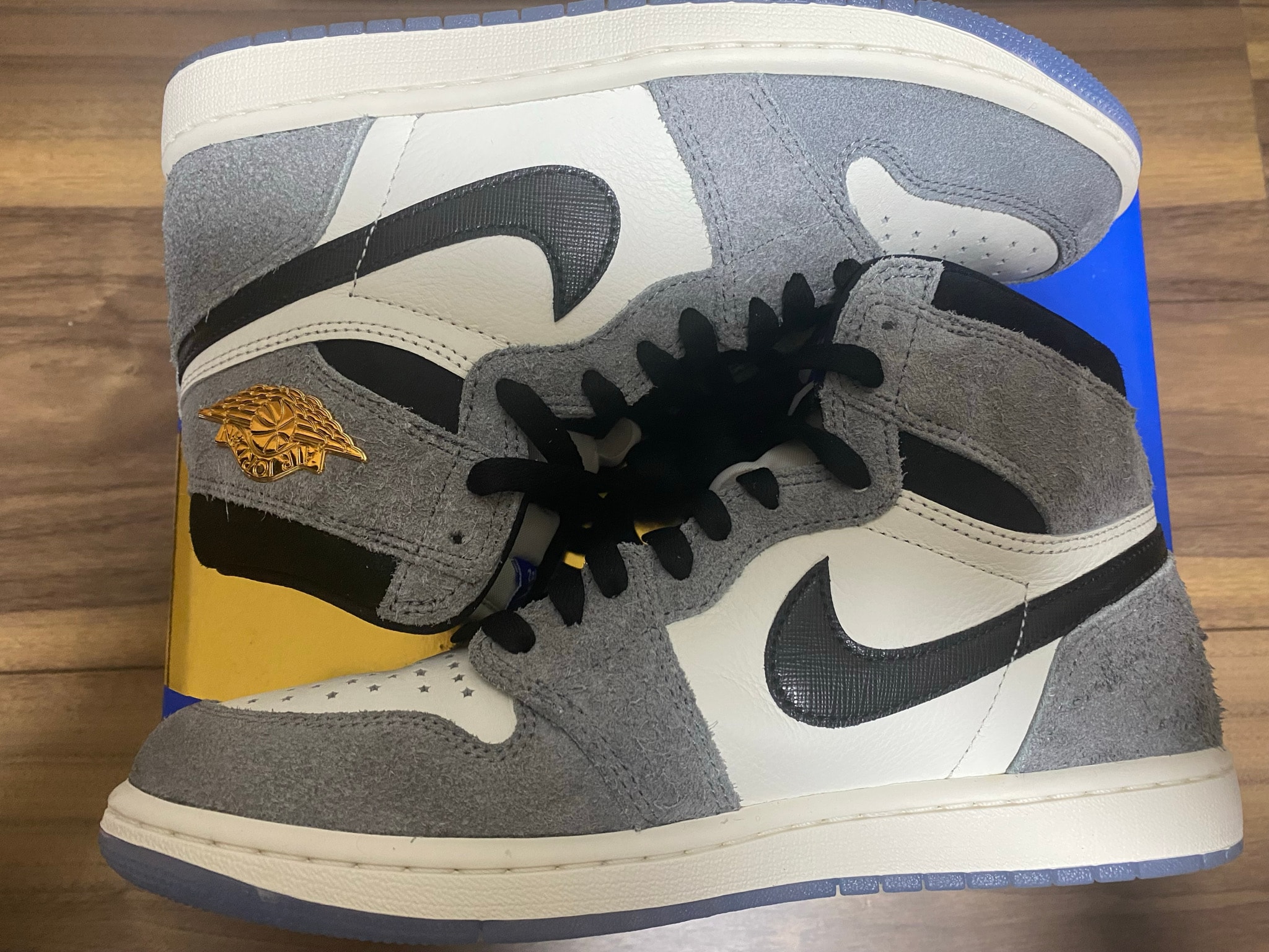 Nike Air Jordan 1 Retro High OG "Cool Grey/Sail"