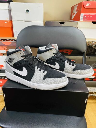 Nike Air Jordan 1 Mid "Elephant Toe/Safari"