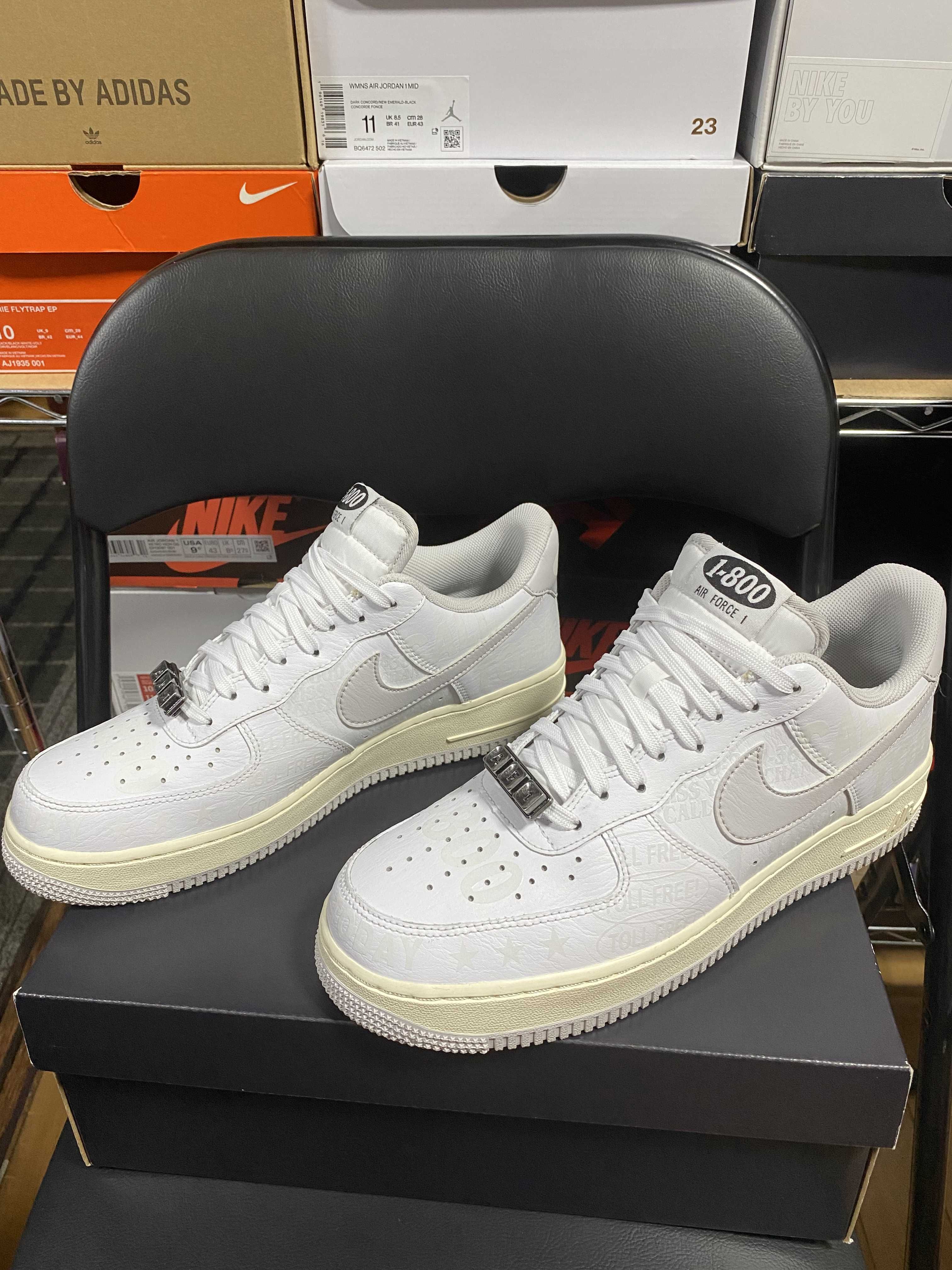Nike Air Force 1 Low 1-800 "White"
