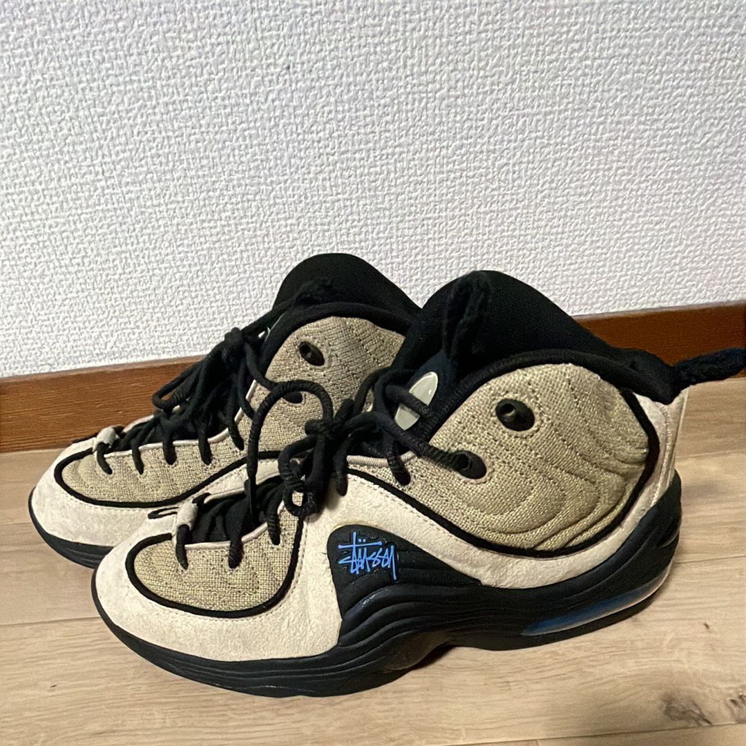 Stussy × Nike Air Penny 2 "Rattan and Limestone"