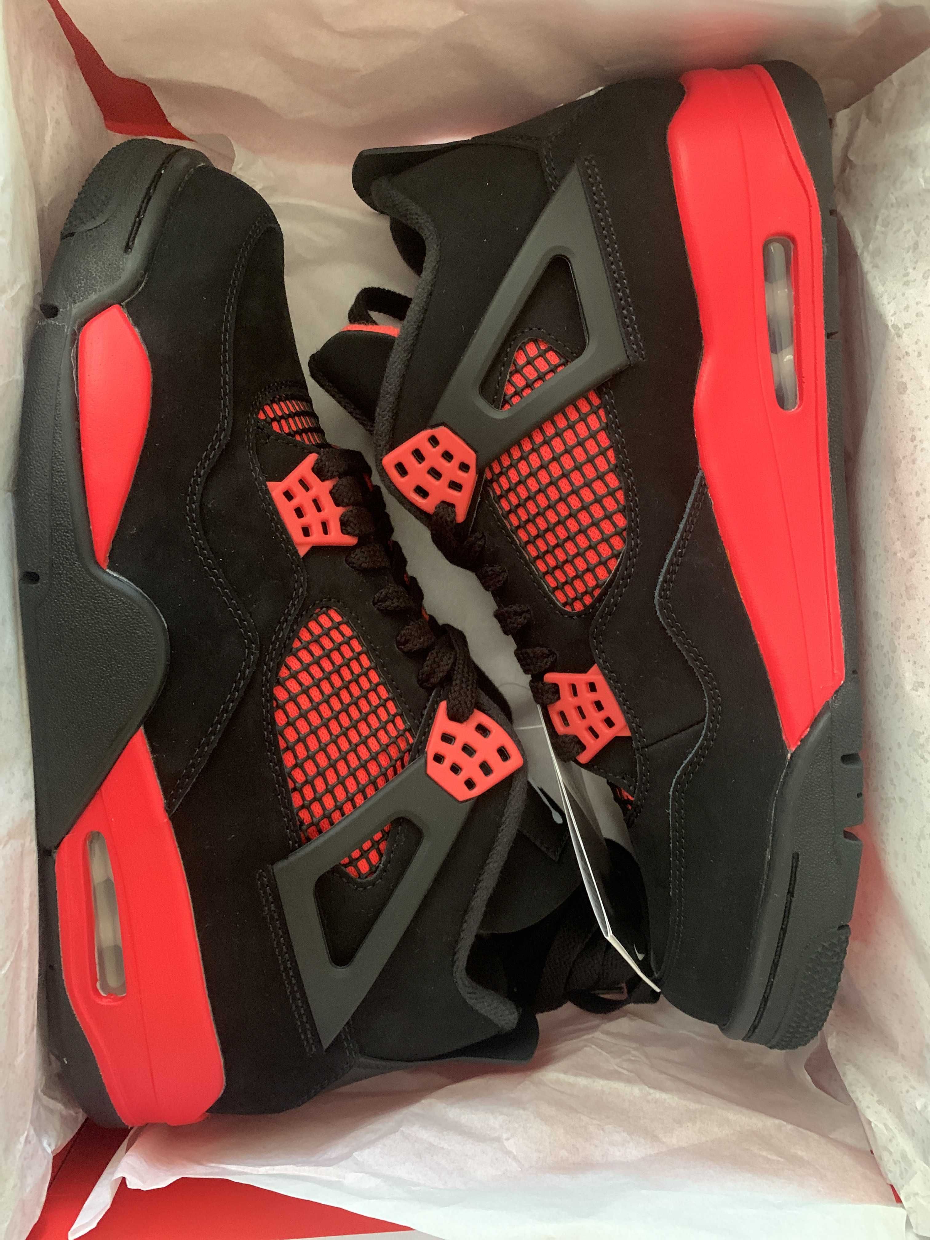 Nike Air Jordan 4 "Red Thunder/Crimson"