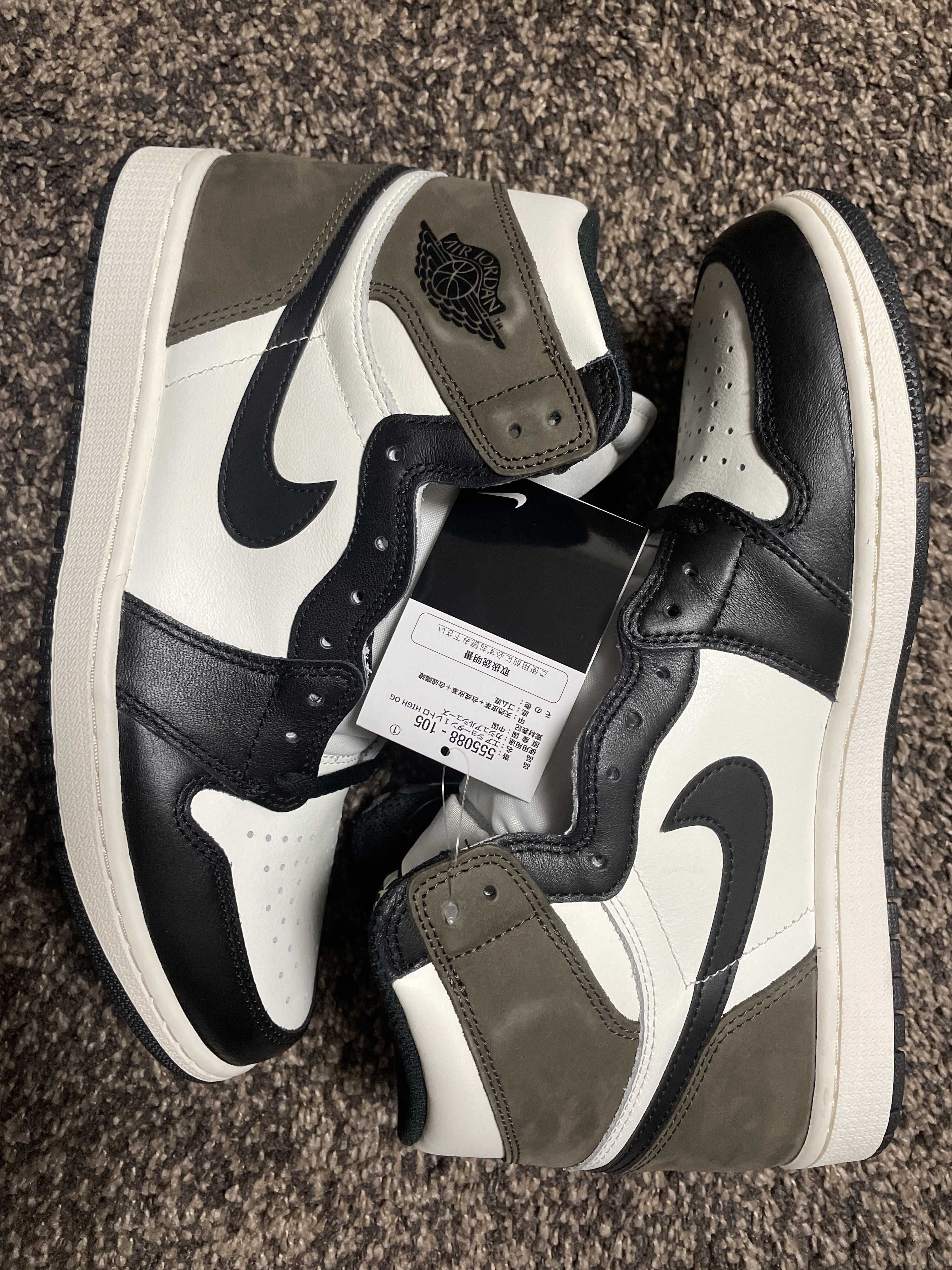 Nike Air Jordan 1 High OG "Sail/Dark Mocha/Black"