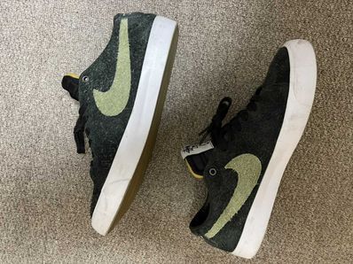 Stussy × Nike SB Blazer Low "Black/Palm Green"