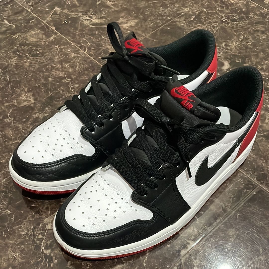 Nike Air Jordan 1 Retro Low OG "Black Toe"