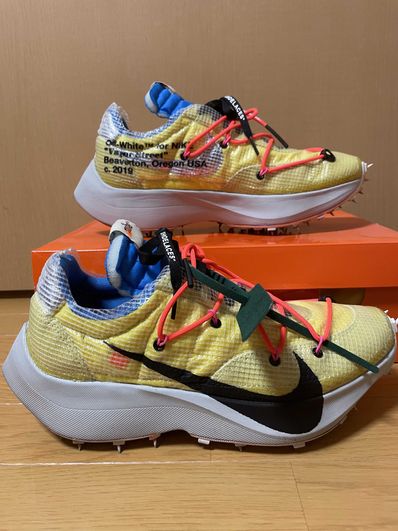 Off-White × Nike Women's Vapor Street "Tour Yellow"