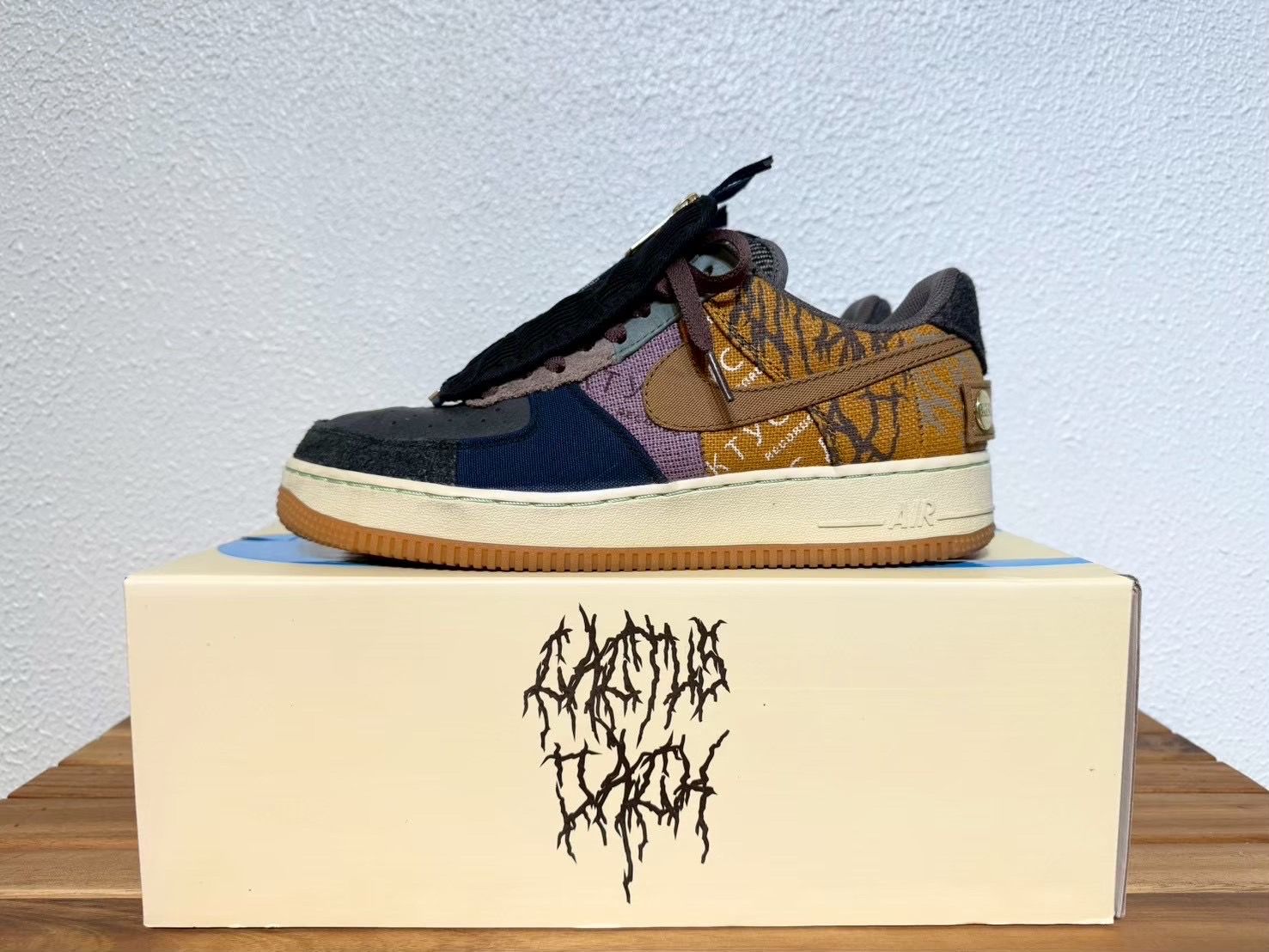 Travis Scott × Nike Air Force 1 Low Cactus Jack "Multi Color"