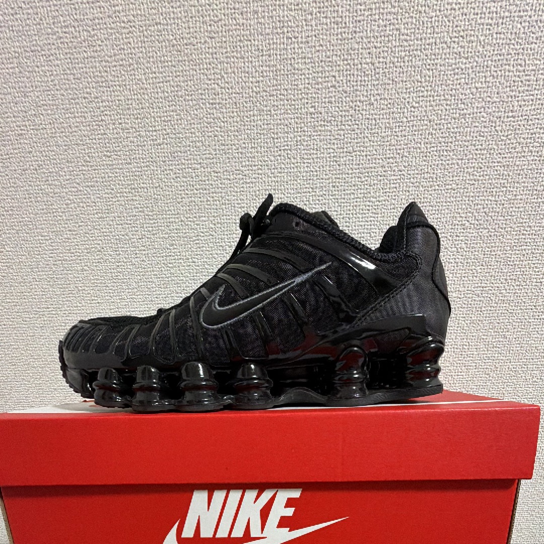 Nike Shox TL "Black/Metallic Hematite/Max Orange/Black"