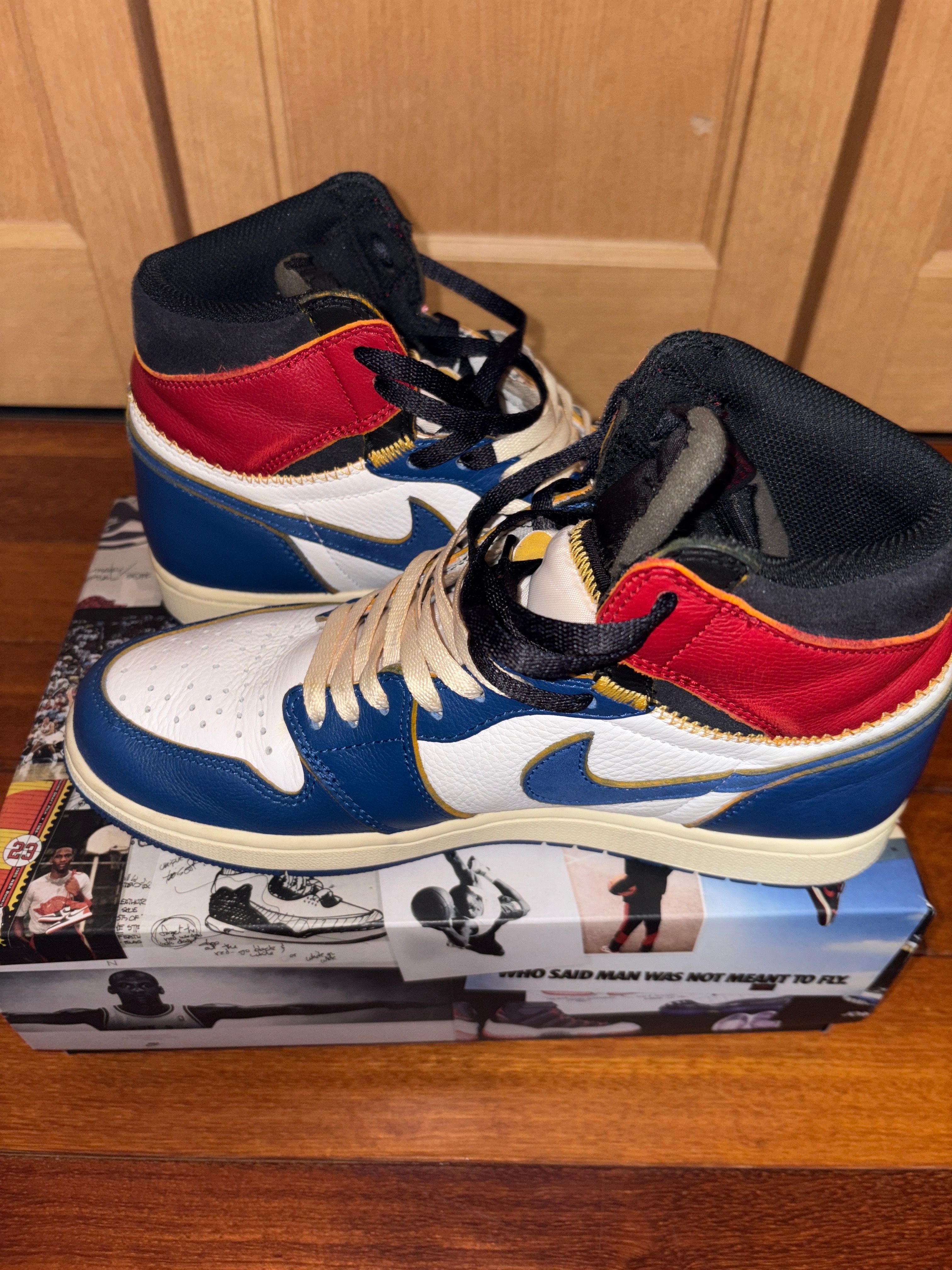 Union × Nike Air Jordan 1 Retro High OG NRG "Storm Blue/Varsity Red"