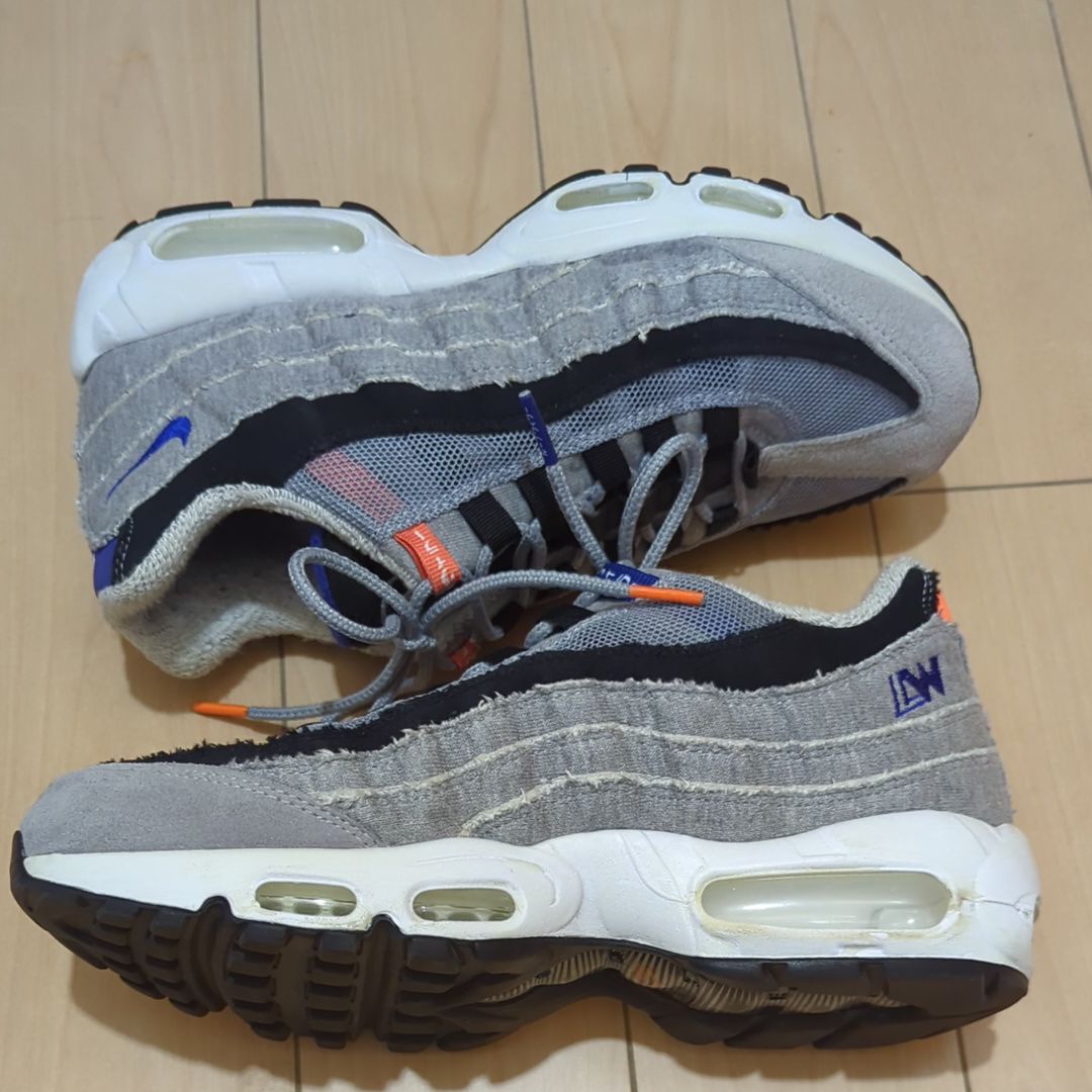 Loopwheeler × Nike Air Max 95 "Wolf Grey"