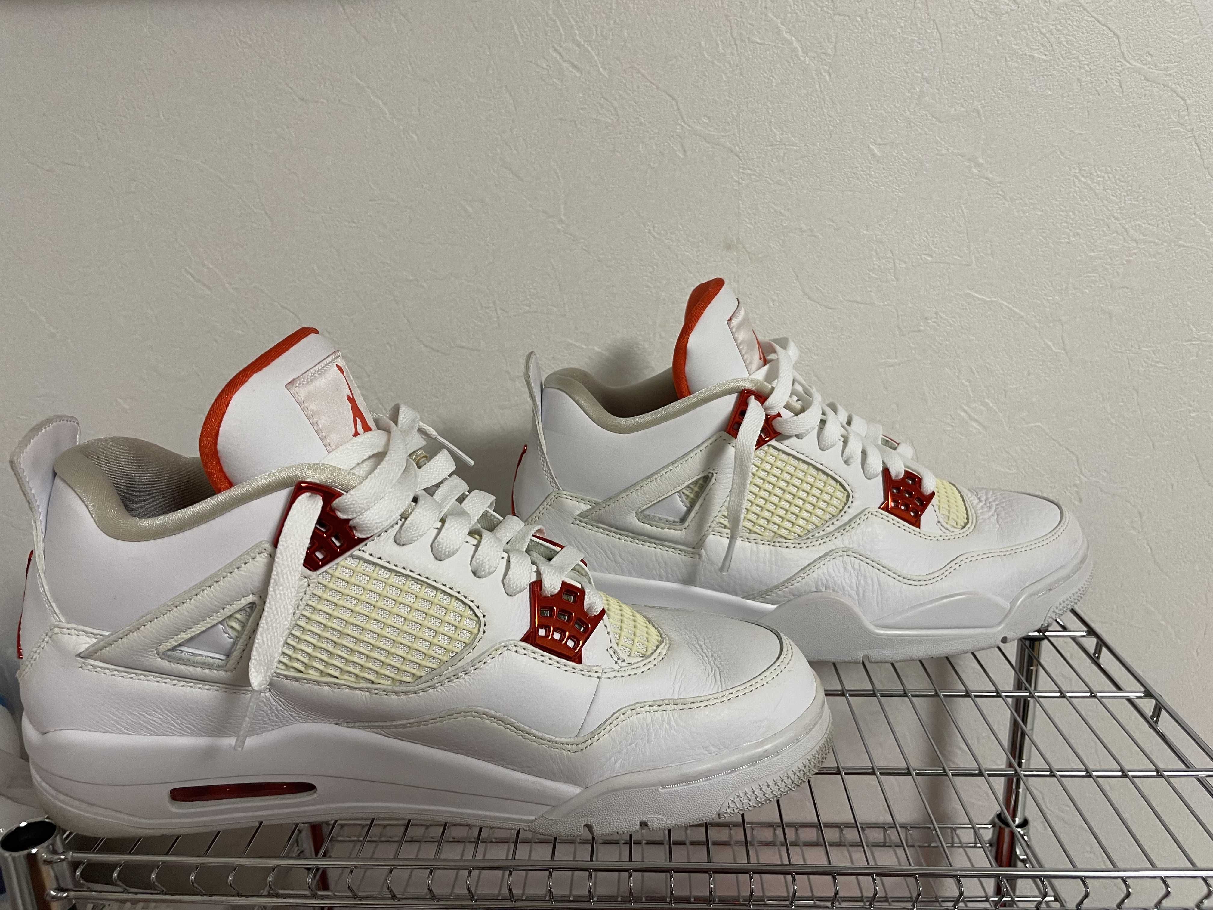 Nike Air Jordan 4 Retro "White/Team Orange"